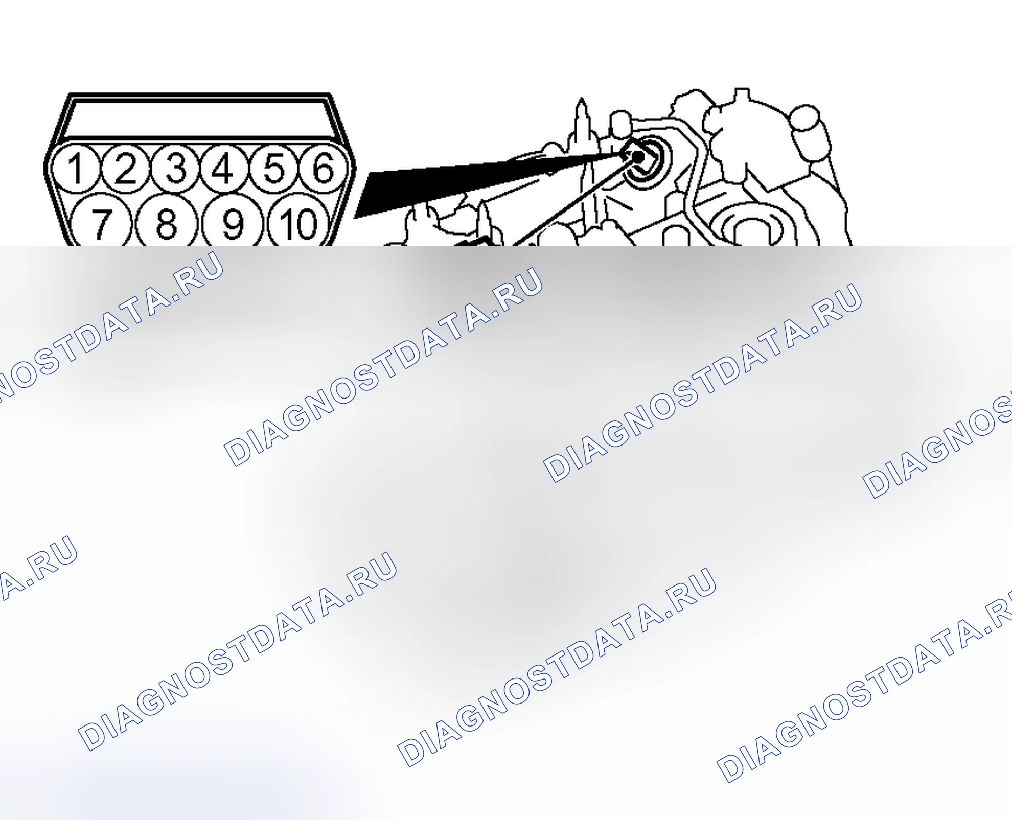 Рис. 57: ПРОВЕРКА ЭЛЕКТРОМАГНИТНОГО КЛАПАНА. Mitsubishi Lancer IX рестайлинг