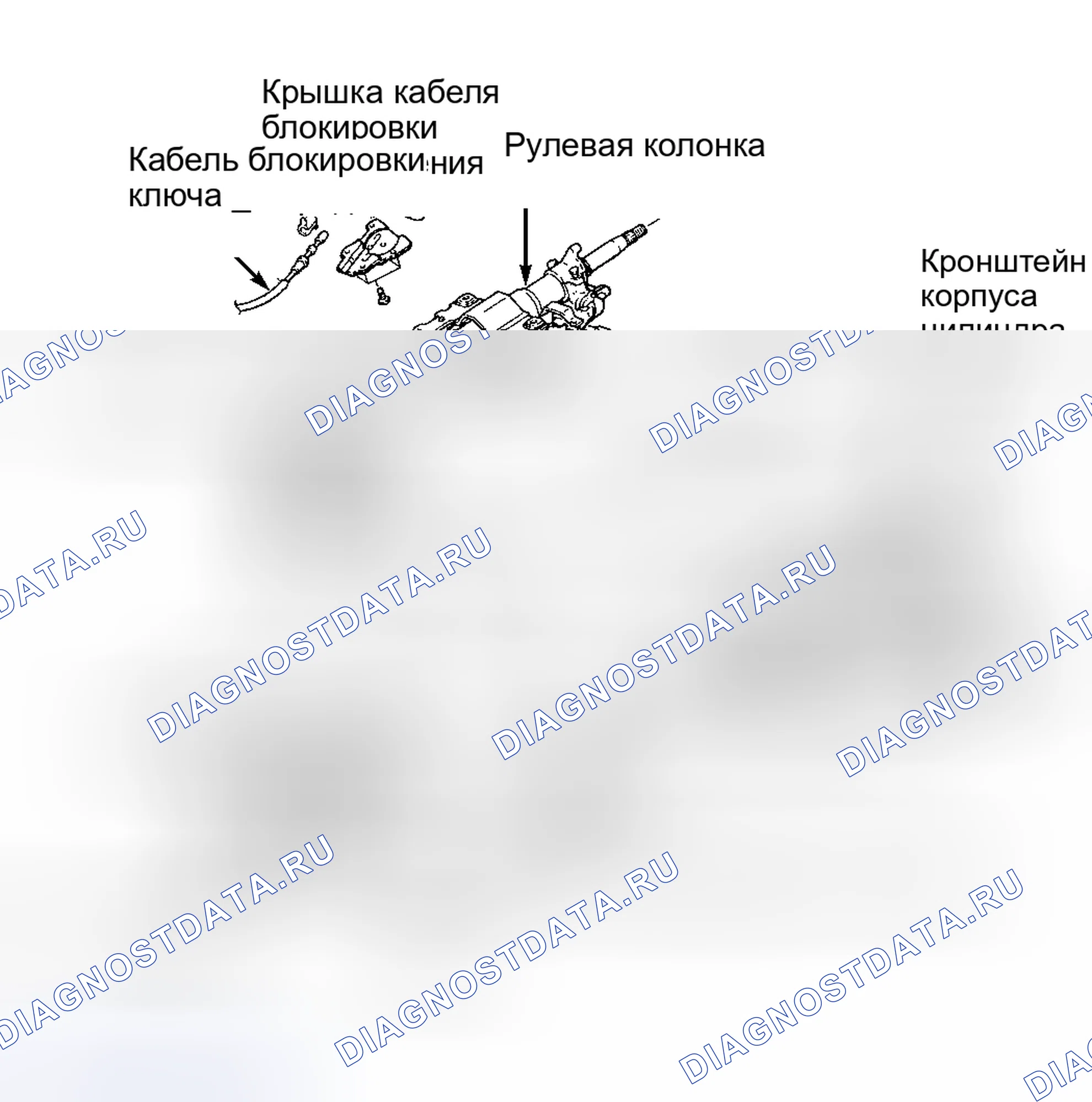 Рис. 5: КАПИТАЛЬНЫЙ РЕМОНТ рулевой колонки. Chrysler Sebring I