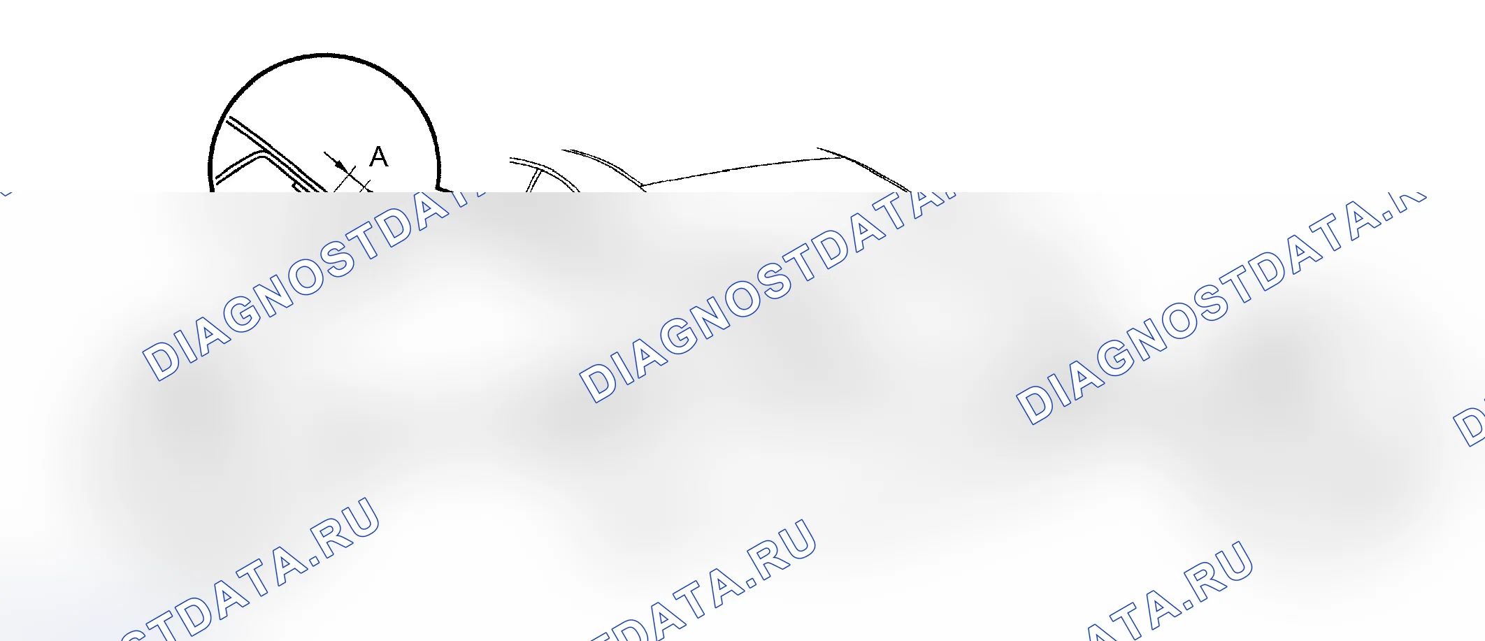 Рис. 68: ПРОВЕРКА наружных кузовных панелей. Toyota Camry Solara II