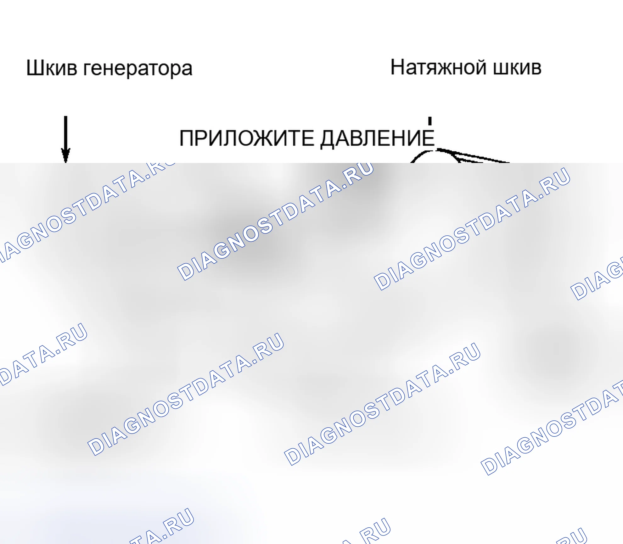 Рис. 2: Трассировка приводного ремня (3000GT Двойной верхний распредвал (Двойной верхний распредвал (DOHC))). Honda Everus VE-1 I