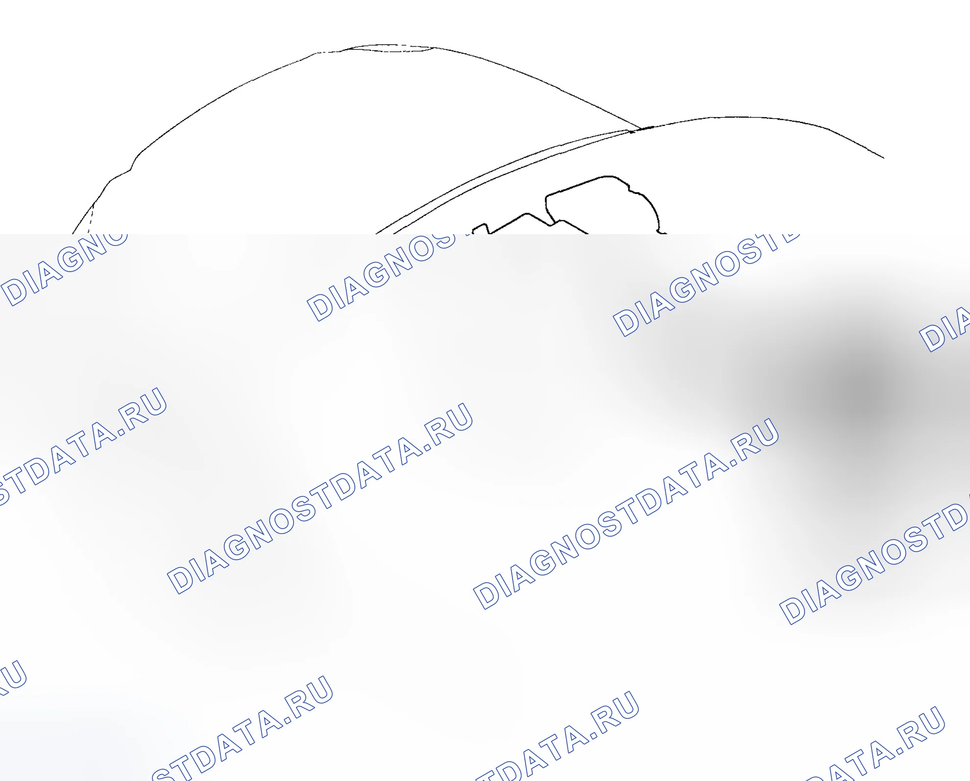 Рис. 4: РАСПОЛОЖЕНИЕ КОМПОНЕНТОВ. Hyundai Tucson I
