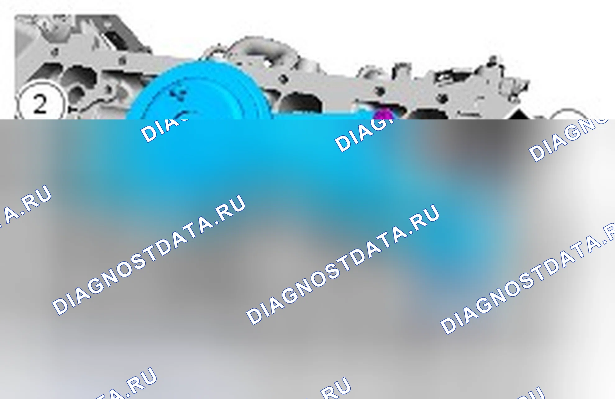 Разборка двигателя. Ford Mondeo IV