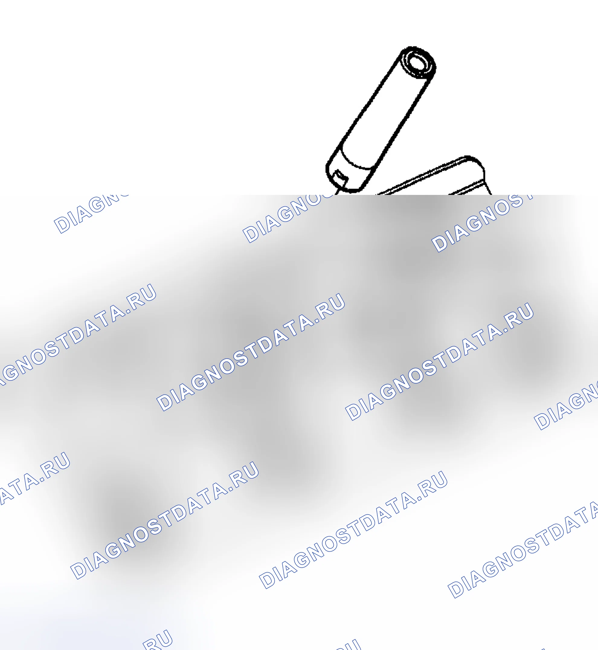Рис. 1445: Установка модуля зажигания - справа (с RPO NC1). Hyundai Terracan I
