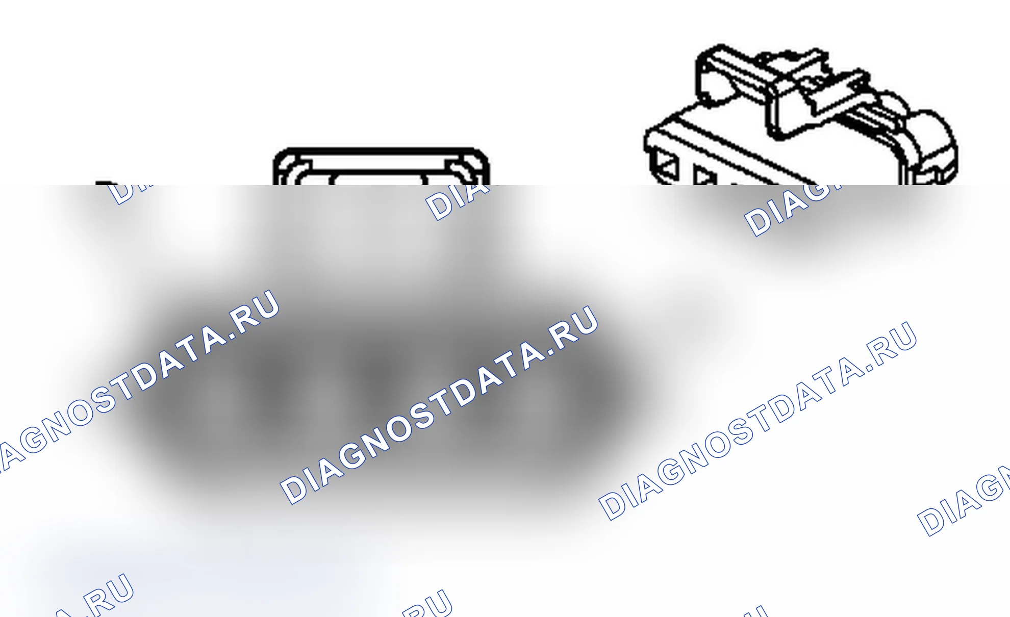 Рис. 30: Блок резисторов двигателя воздуходувки - вспомогательный (C36/C69). Chevrolet RV Cutaway G3500 