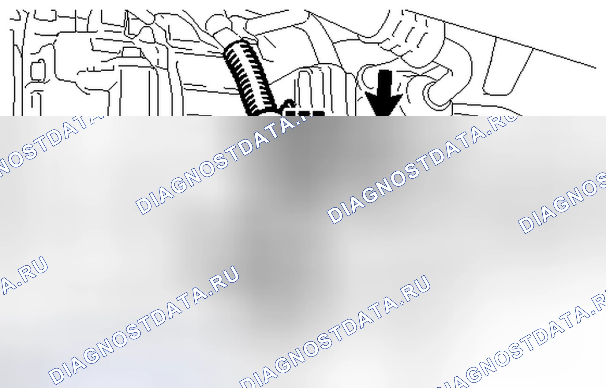 Рис. 98: ДЕМОНТАЖ. Toyota RAV4 III рестайлинг
