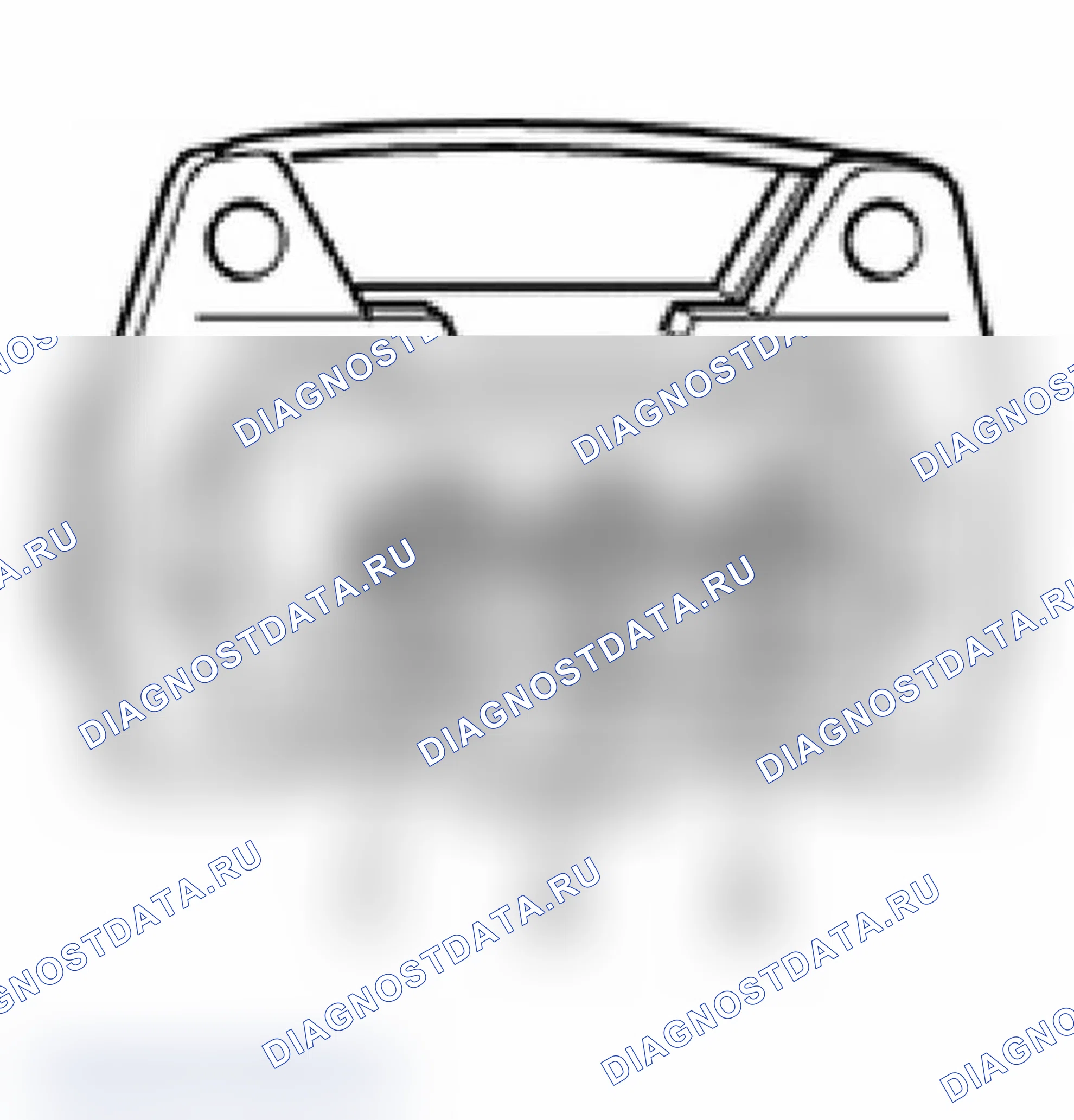 Рис. 642: Транспортные средства с кодом двигателя AHA. Audi A6 C5
