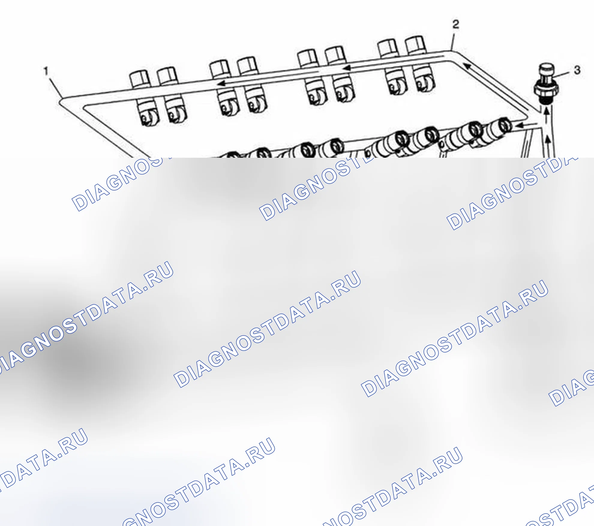Рис. 88: Описание смазки (6.2L LS3). Chevrolet Corvette C6