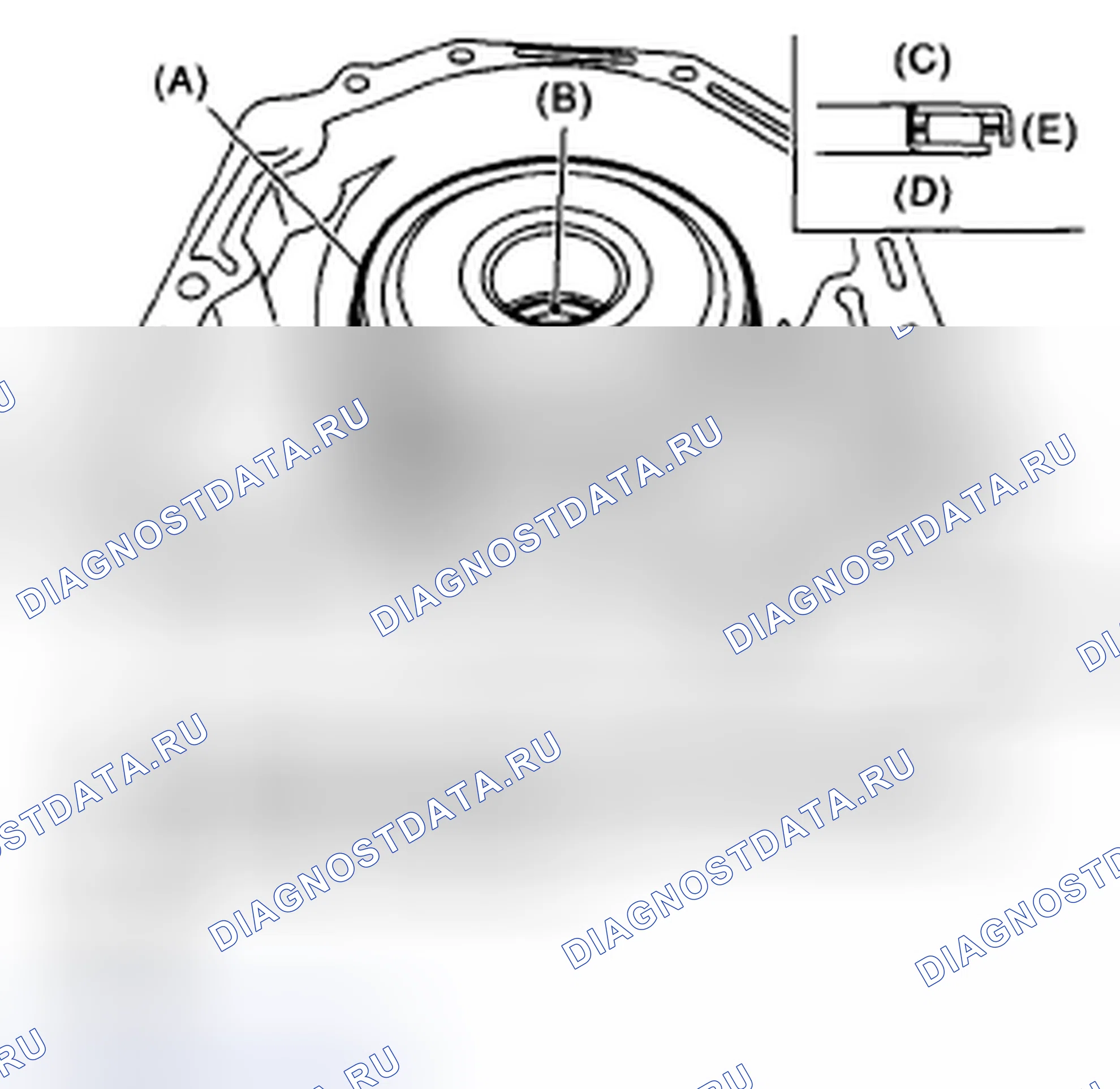 Рис. 344. Subaru Outback BP рестайлинг