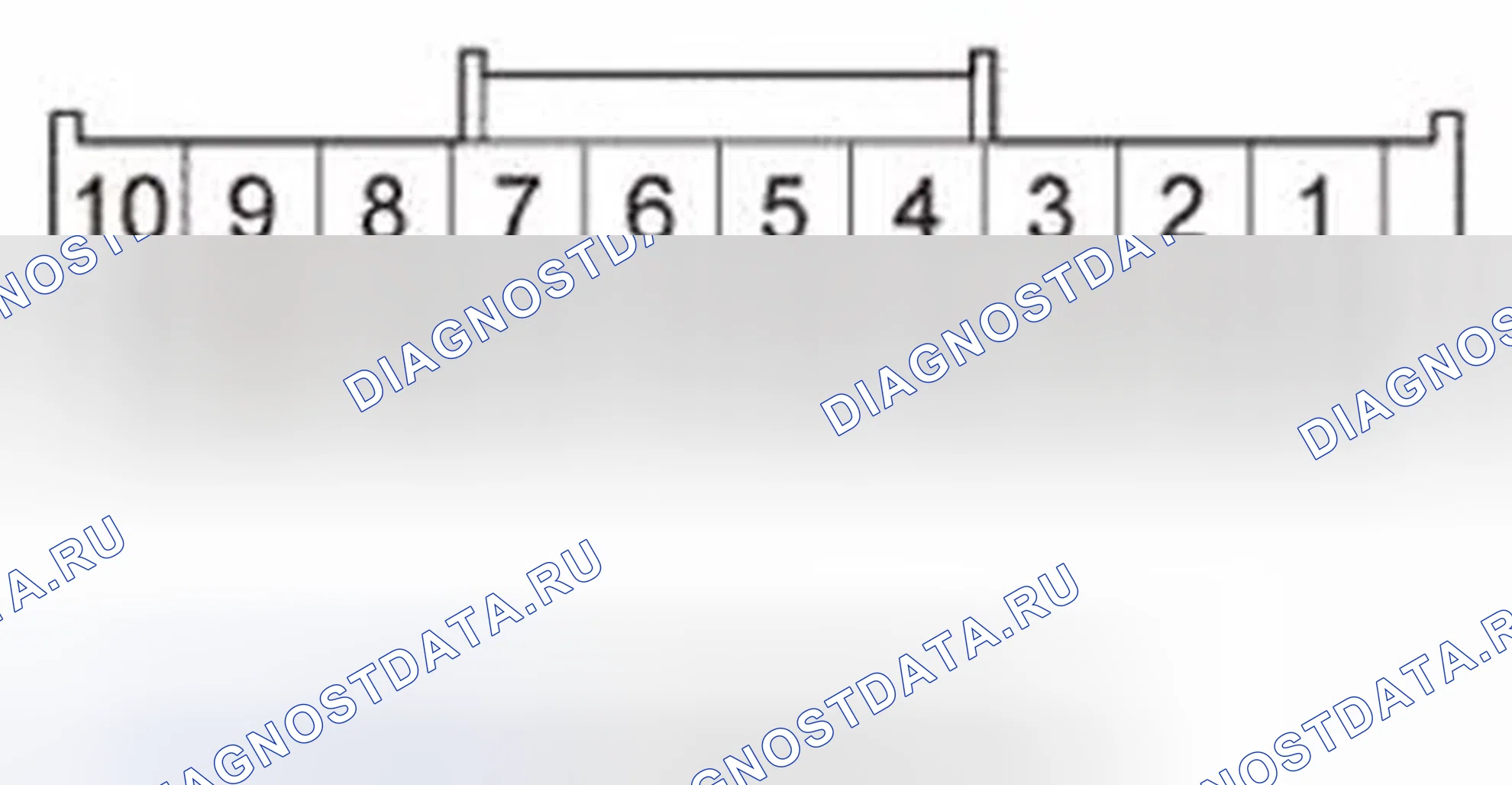 Рис. 862: РАЗЪЕМ АУДИОБЛОКА B (20P). Honda Civic IX