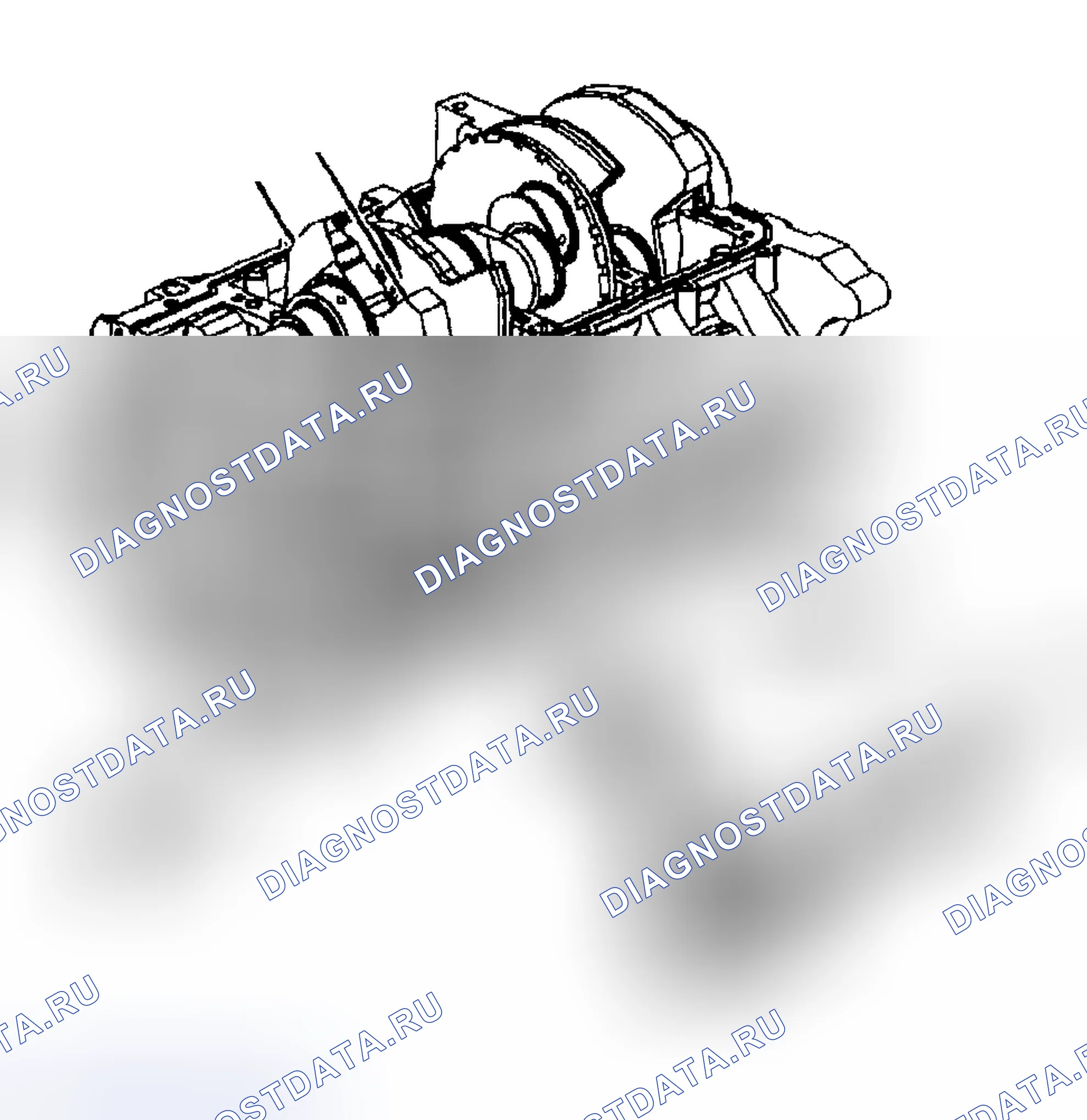 Рис. 1351: Процедура сборки поршня и шатуна. Hyundai Terracan I