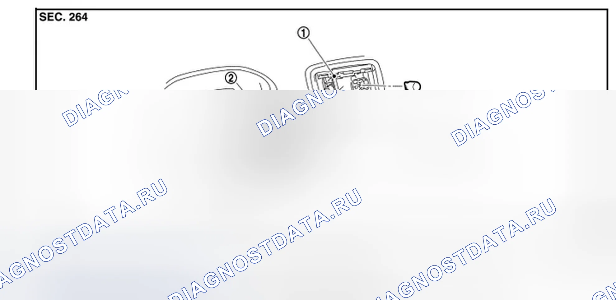 Рис. 69: Разнесенный вид. Infiniti FX35 II рестайлинг