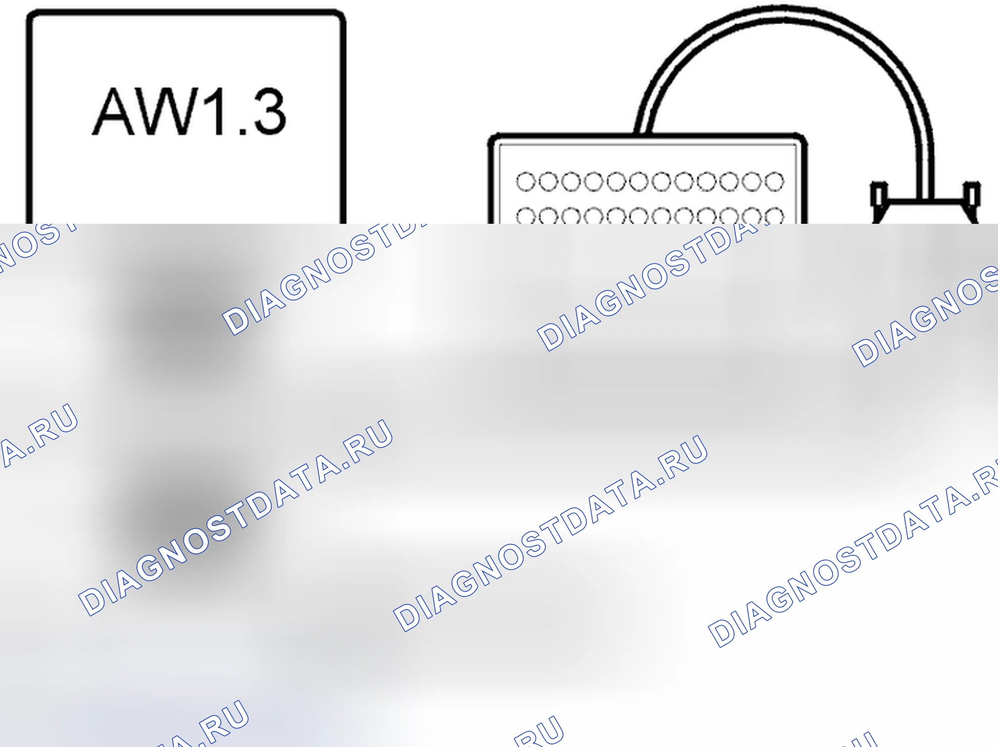 Рис. 2224: Система управления Aw, система управления двигателем Lh и Ezk. Volvo C70 I