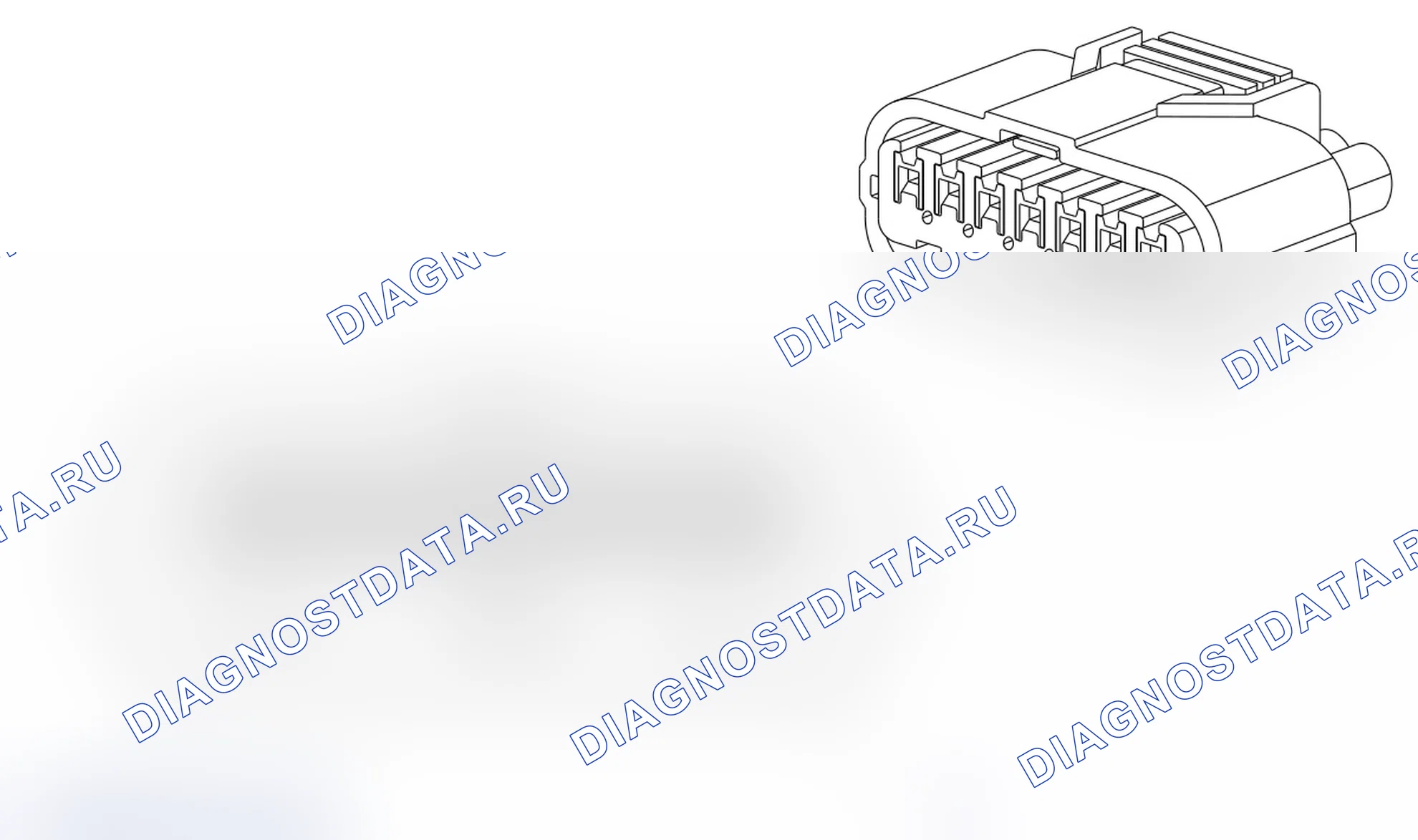 Распиновка разъёма B162. Opel Agila B