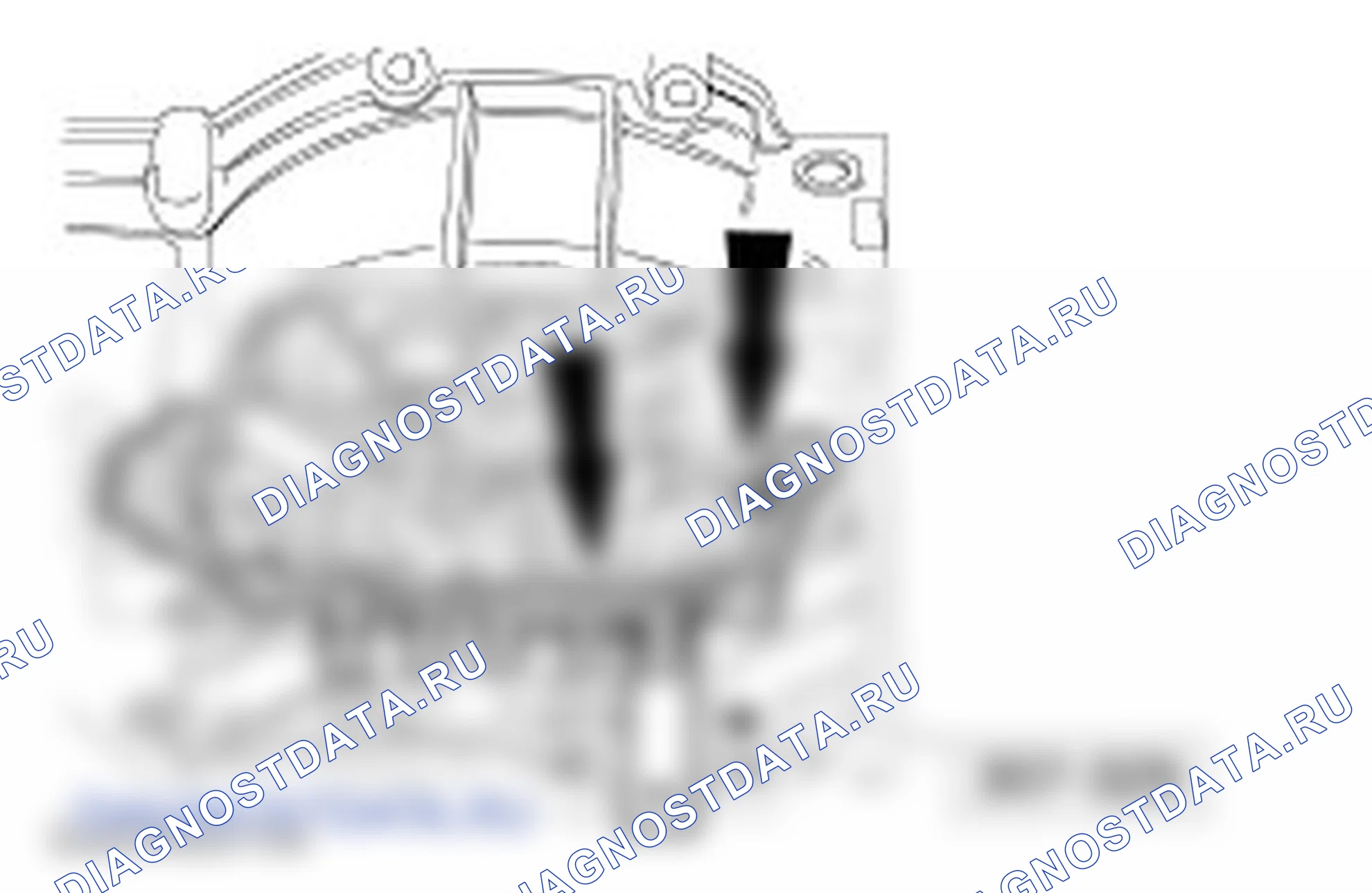 Ремонт корпус блока клапанов (гидроблок) на автомобиле. Ford Galaxy I рестайлинг