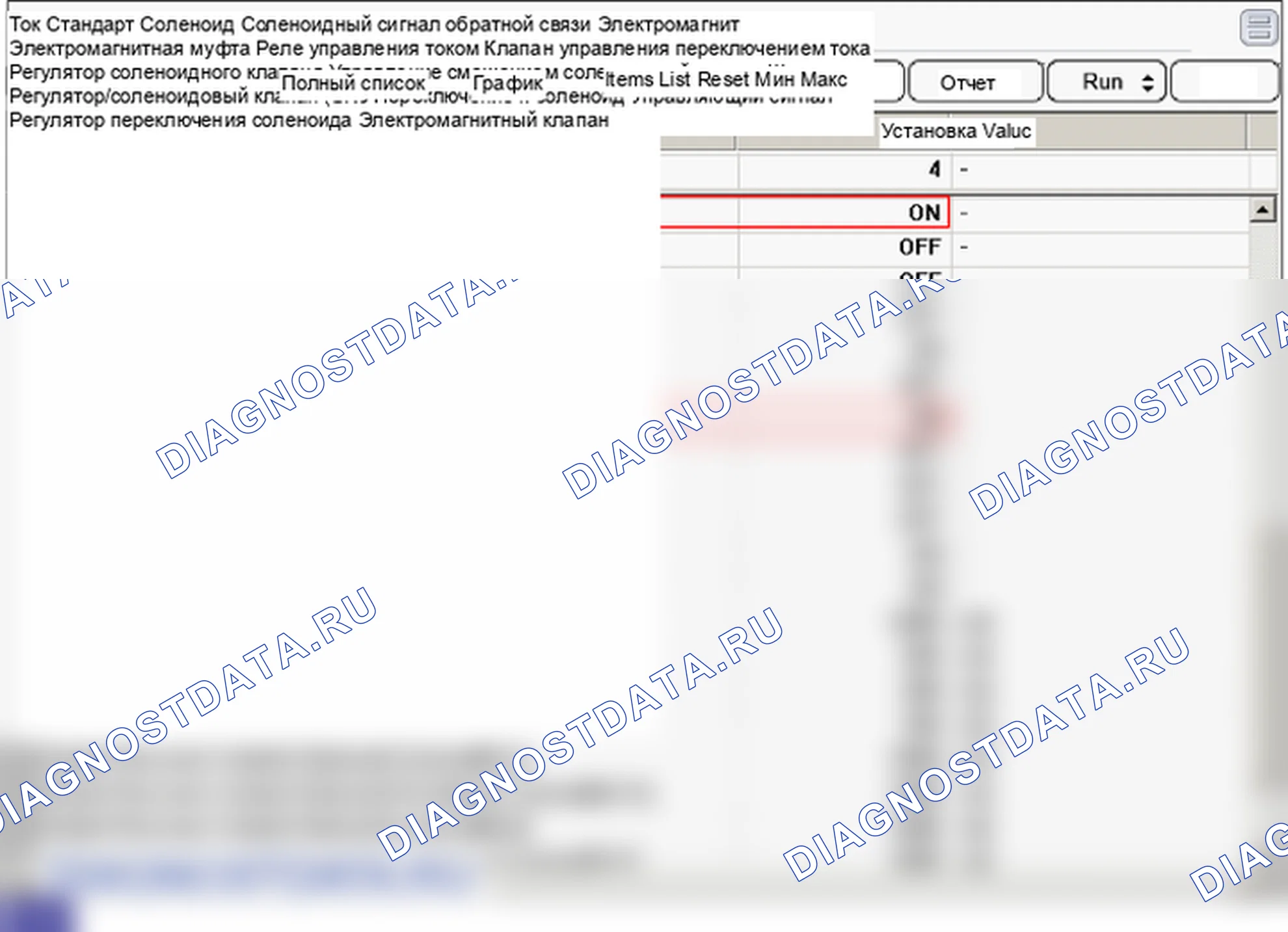Анализ формы сигнала и данных — P0751 Электромагнитный клапан управления переключением передач «A» Производительность или зависание (S1). Hyundai Genesis BH