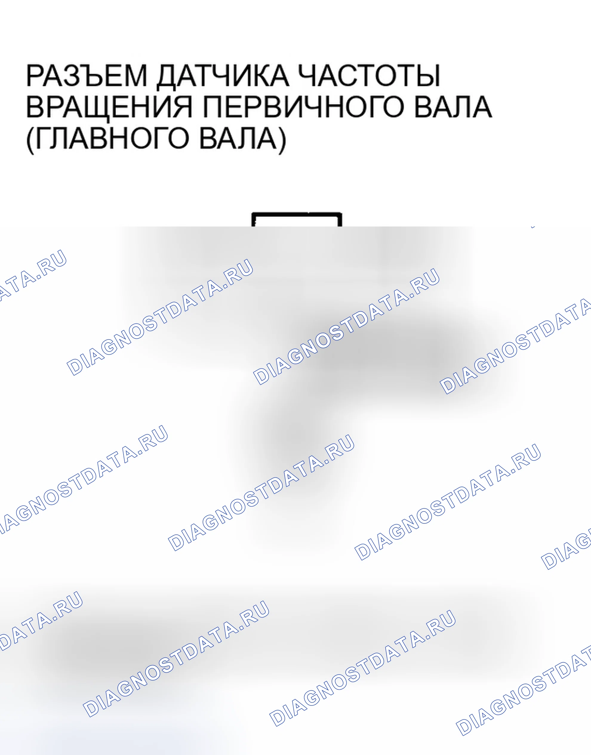 Рис. 491: расшифровка кода ошибки P0718: Прерывистый отказ датчика частоты вращения первичного вала (главного вала). Honda Odyssey III