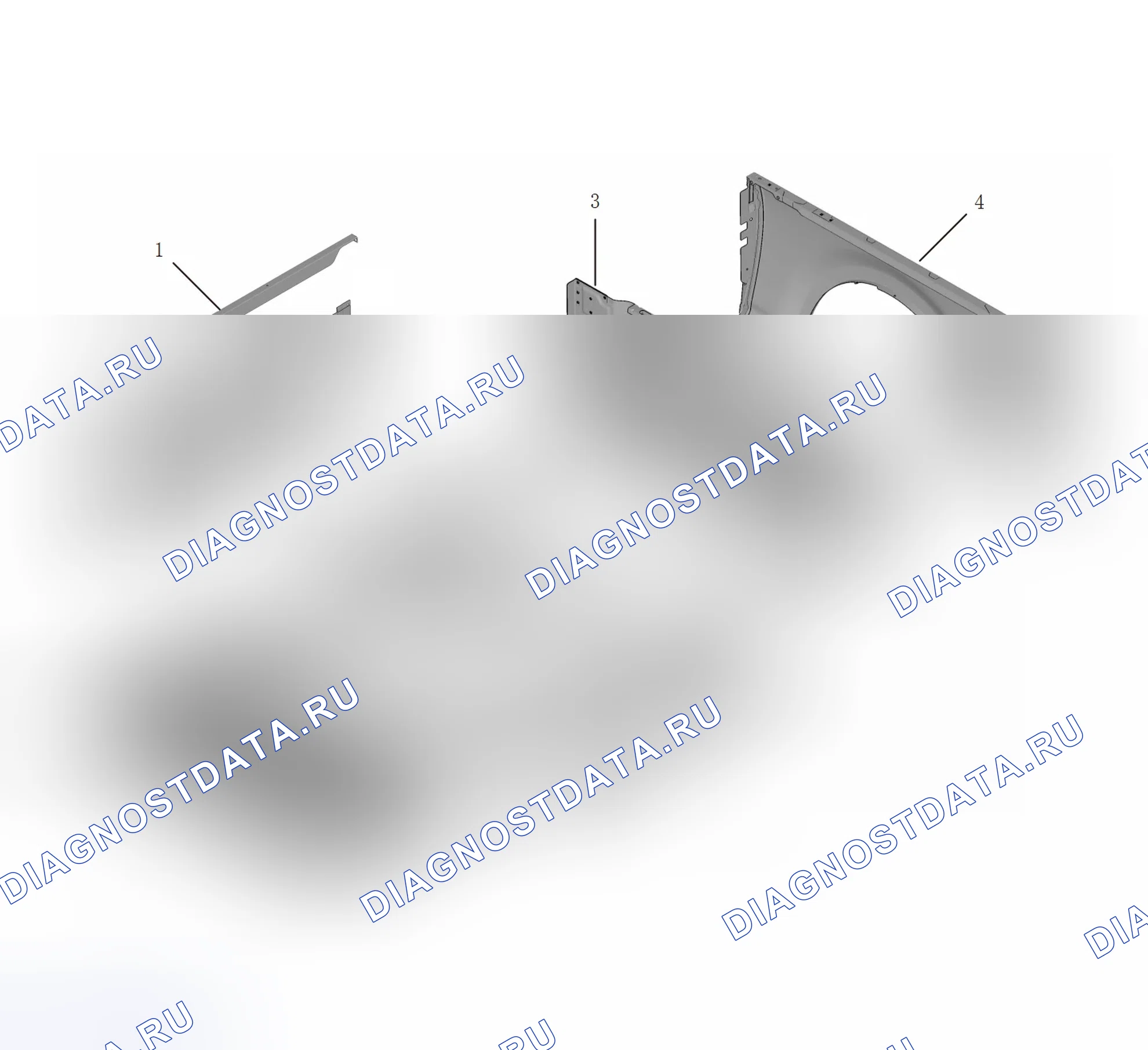 Нижняя панель коробок — Great Wall Wingle-7. Great-Wall Wingle 7 I