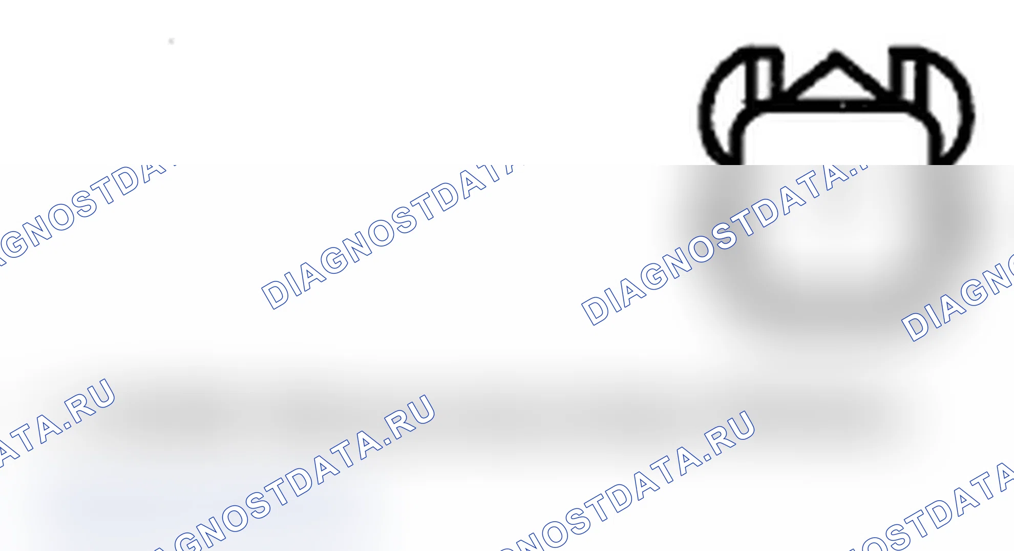 Рис. 547: Вид с торца соединителя. Acura TL IV