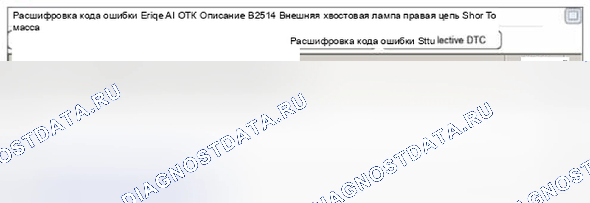Рис. 93: Анализ данных GDS. Haval Beast (Shenshou) I