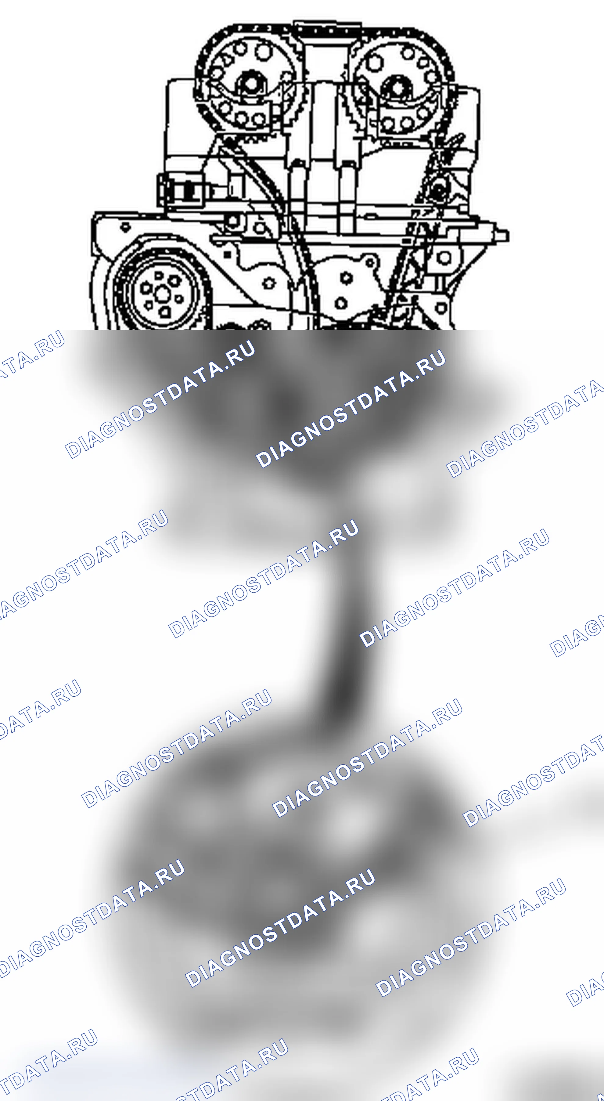 J330100 Снять и установить поршень с шатуном (Z 22 SE). Opel Zafira A рестайлинг