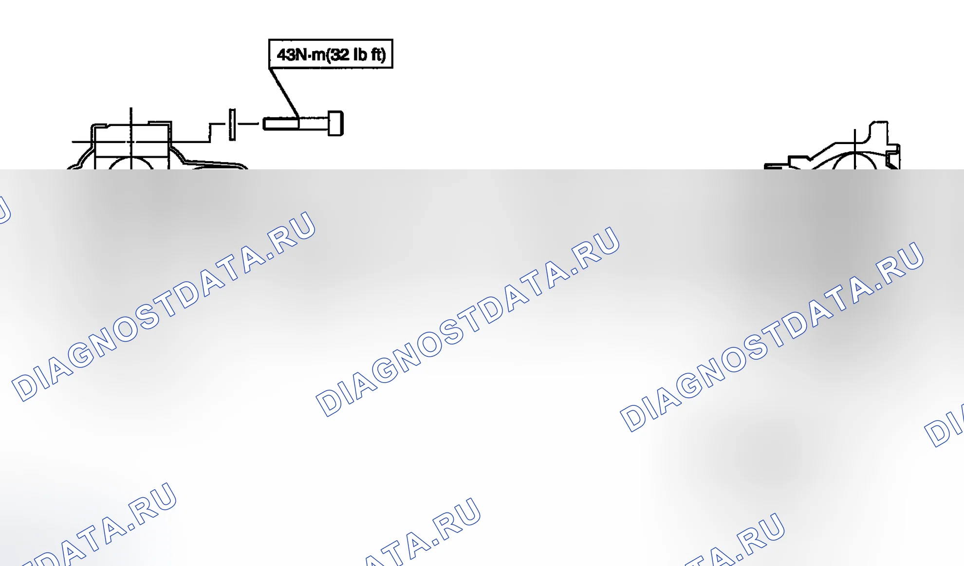Рис. 138: Характеристики крутящего момента. Isuzu Axiom I