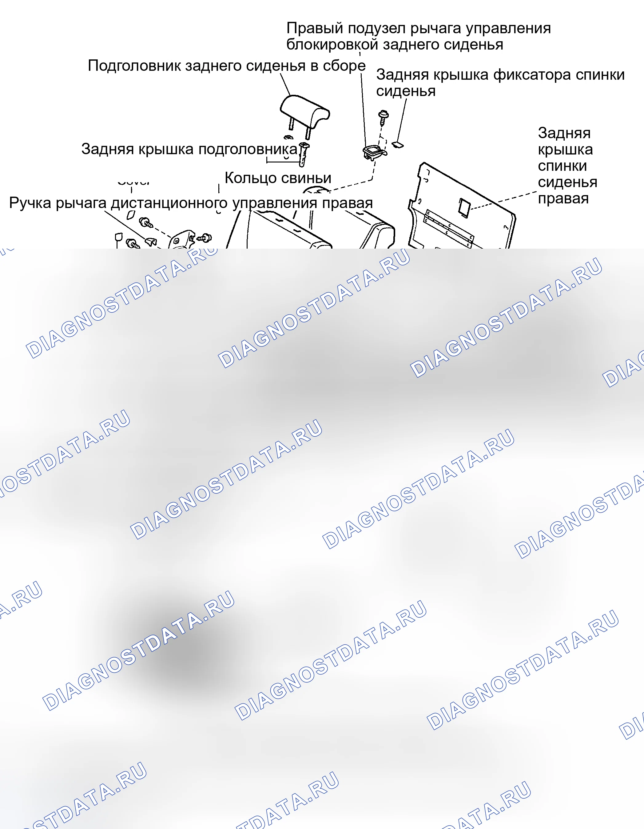Рис. 92: КОМПОНЕНТЫ. Toyota Highlander I рестайлинг