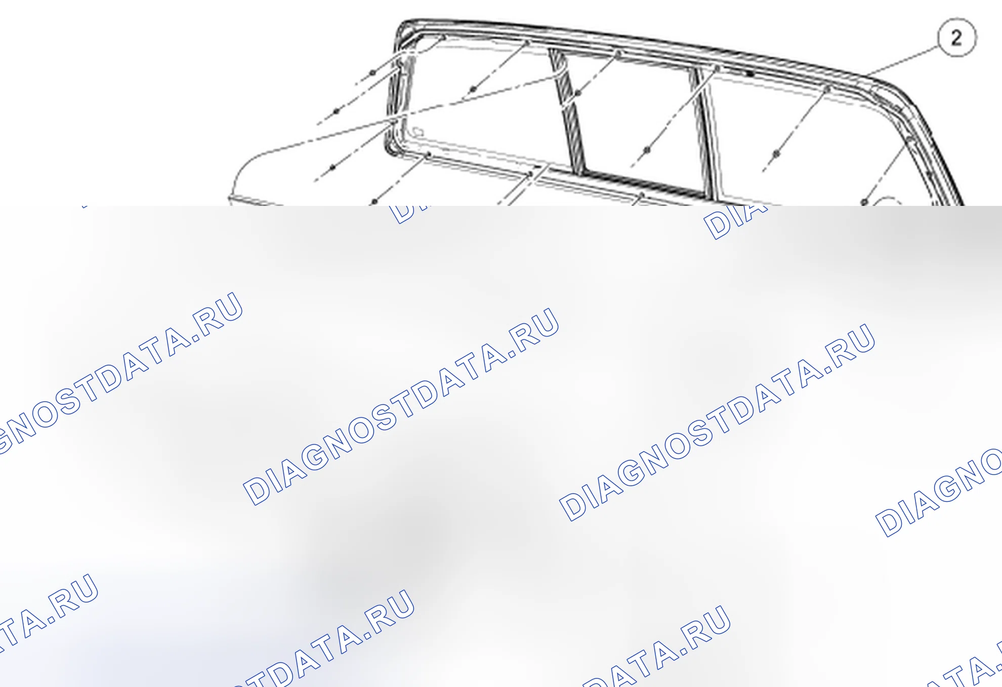 Рис. 42: Силовое раздвижное заднее окно. Ford F-150 XII