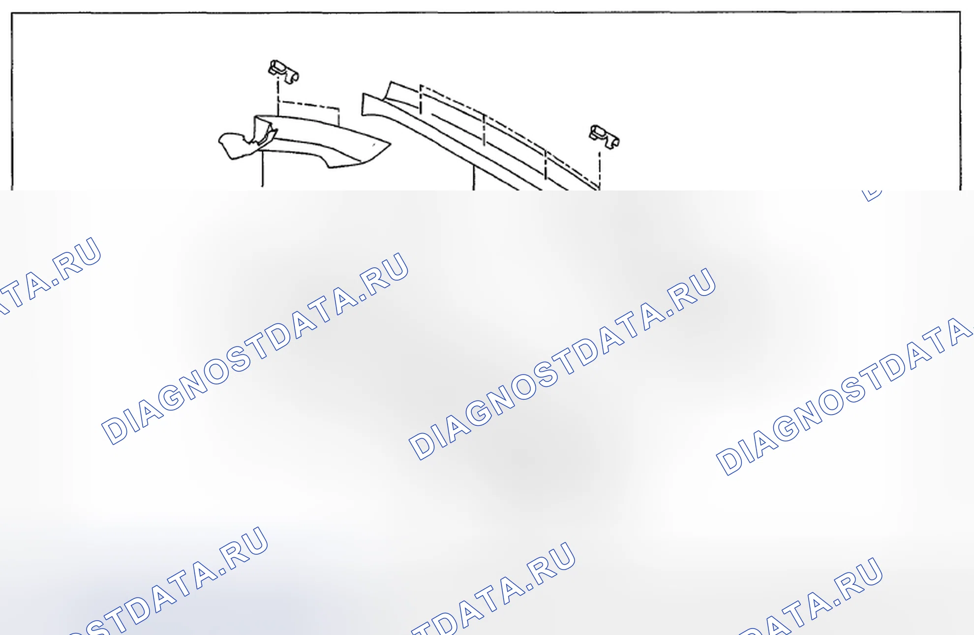 Рис. 182: ОТДЕЛКА ЗАДНИХ ВОРОТ. Subaru Impreza WRX STI GR