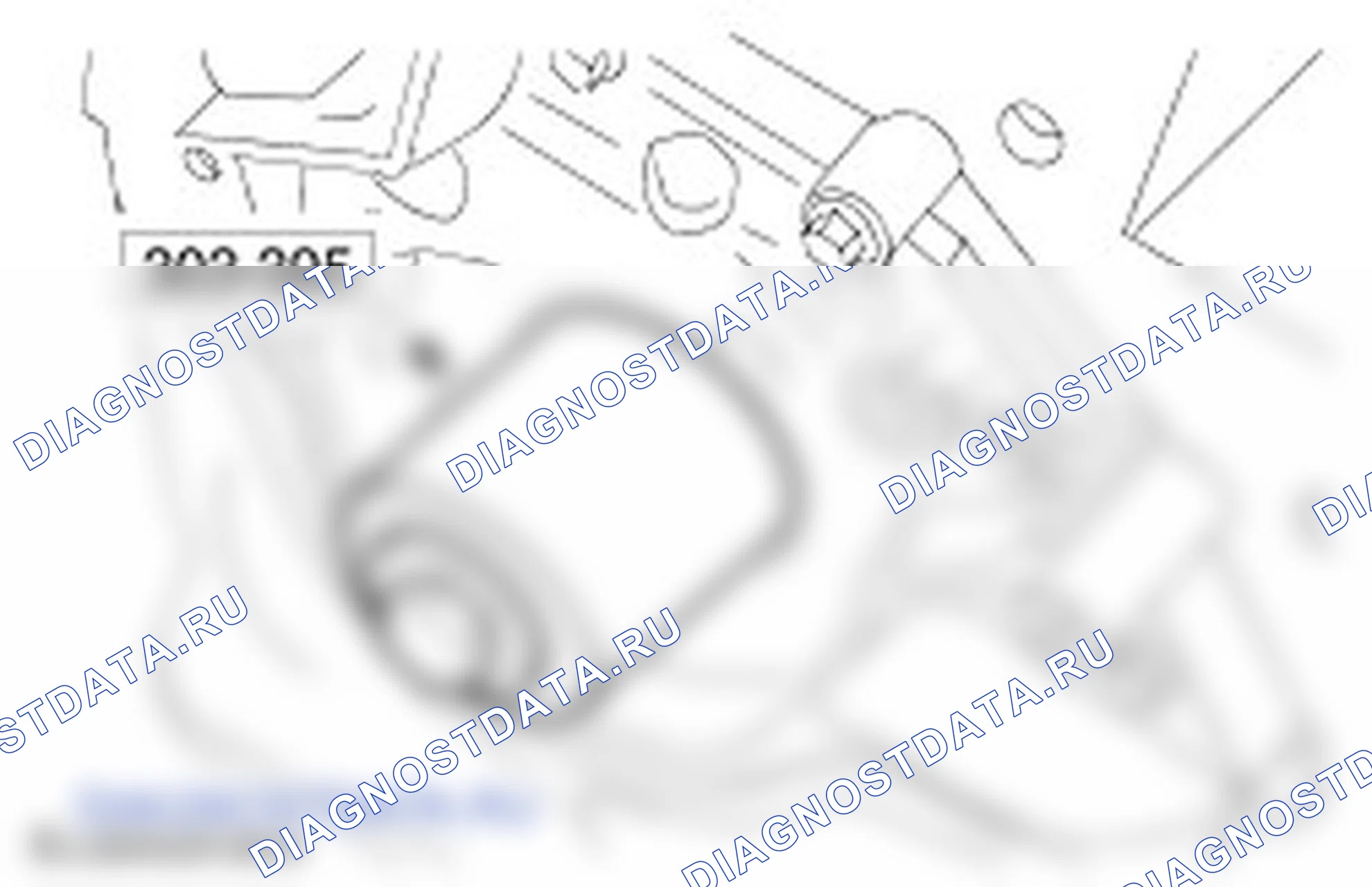 Сборка двигателя. Ford Transit Connect I