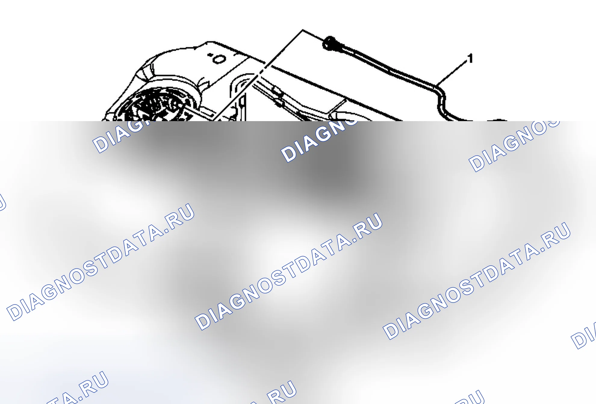Рис. 45: Замена шланга подачи топлива. Chevrolet Equinox II