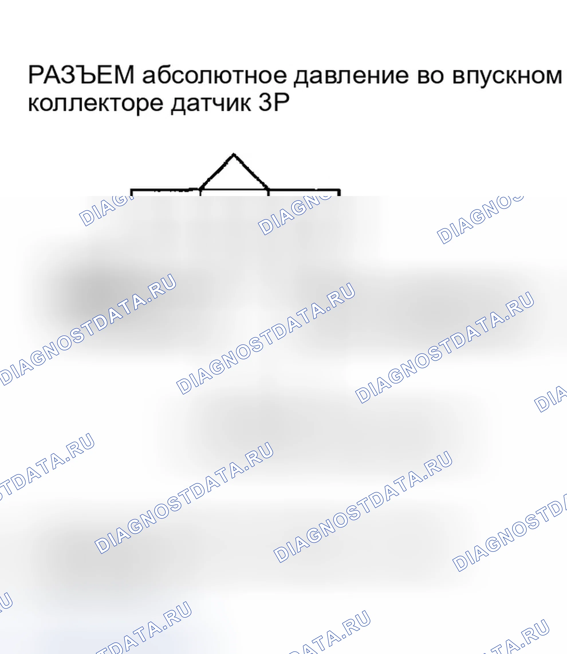 Рис. 81: P0108 расшифровка кода ошибки: высоковольтная цепь датчика абсолютное давление во впускном коллекторе. Honda CR-V II