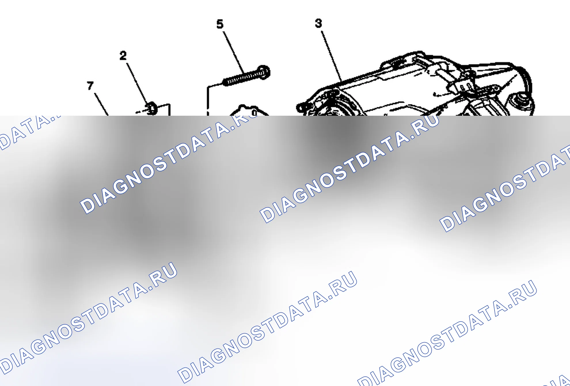 Рис. 11: Замена адаптера раздаточной коробки. Chevrolet Cab & Chassis Silverado 3500 HD GMT900