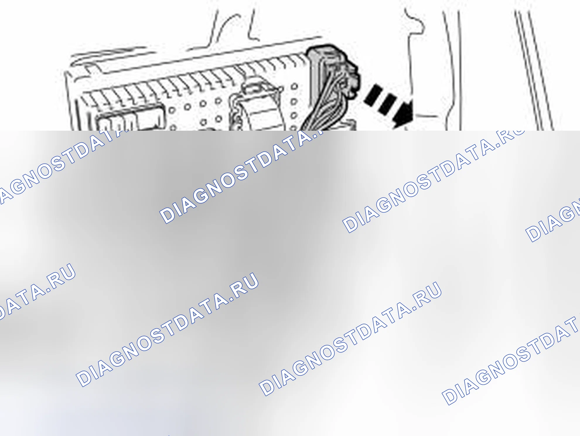 Рис. 432: Установка. Volvo V70 II рестайлинг