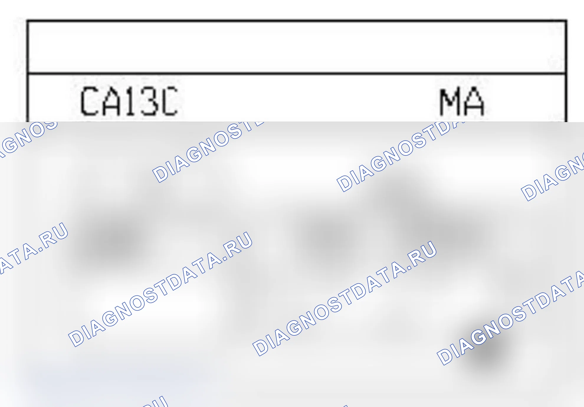 Распиновка разъёма 1105 — Исп. механизм устройства рег. подачи топл.. Renault Modus I