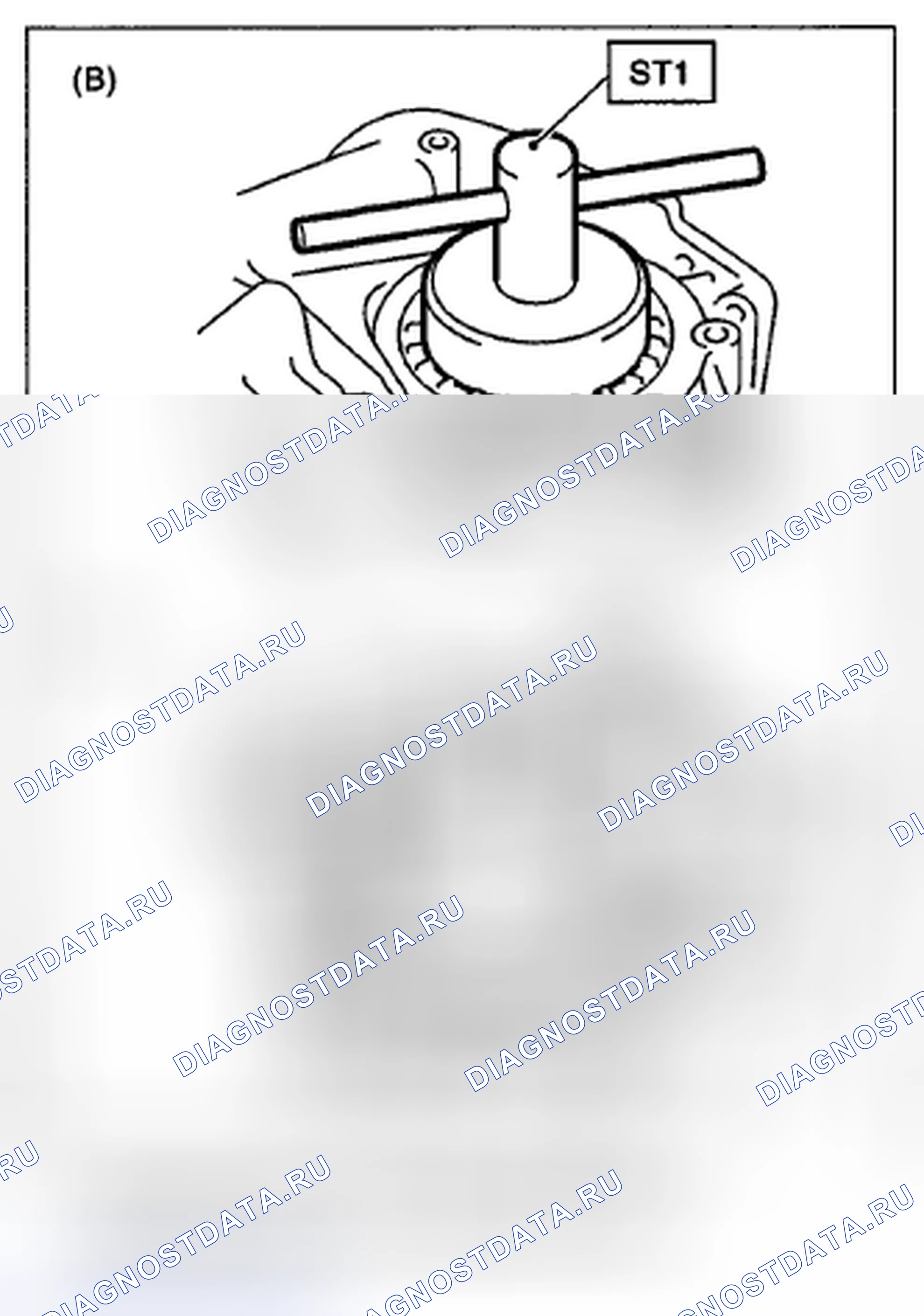 Рис. 238: УСТАНОВКА. Subaru Impreza GH