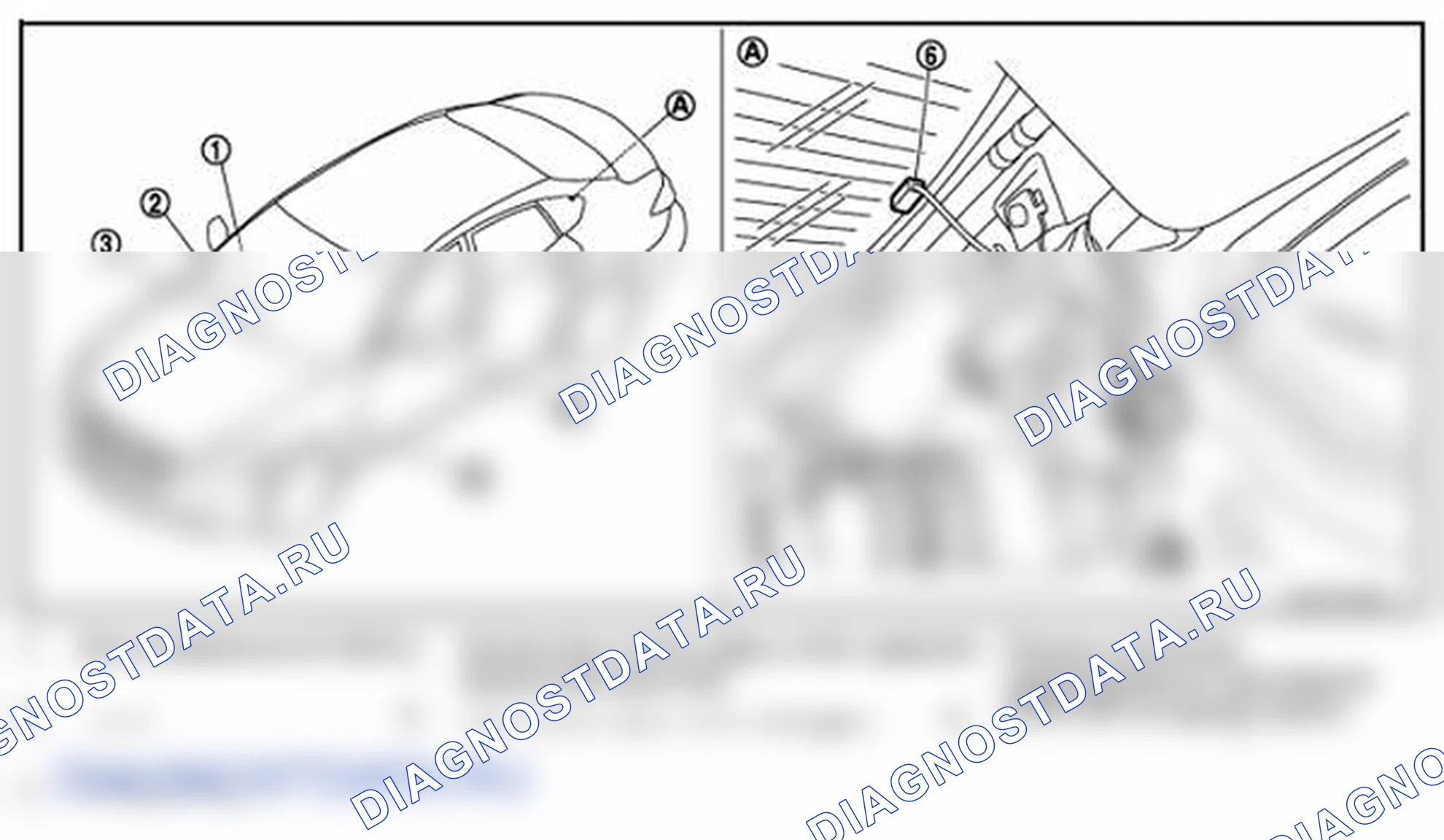 Рис. 6: Расположение компонентов. Infiniti M37 IV