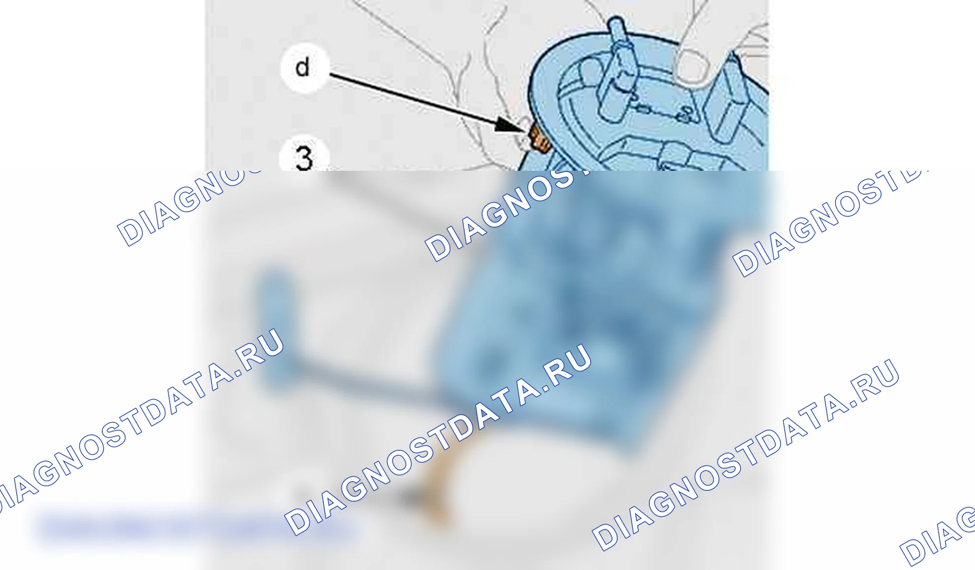 Снятие - Установка: датчик уровня топлива в сборе — b1hm0h9d. Citroen C5 II