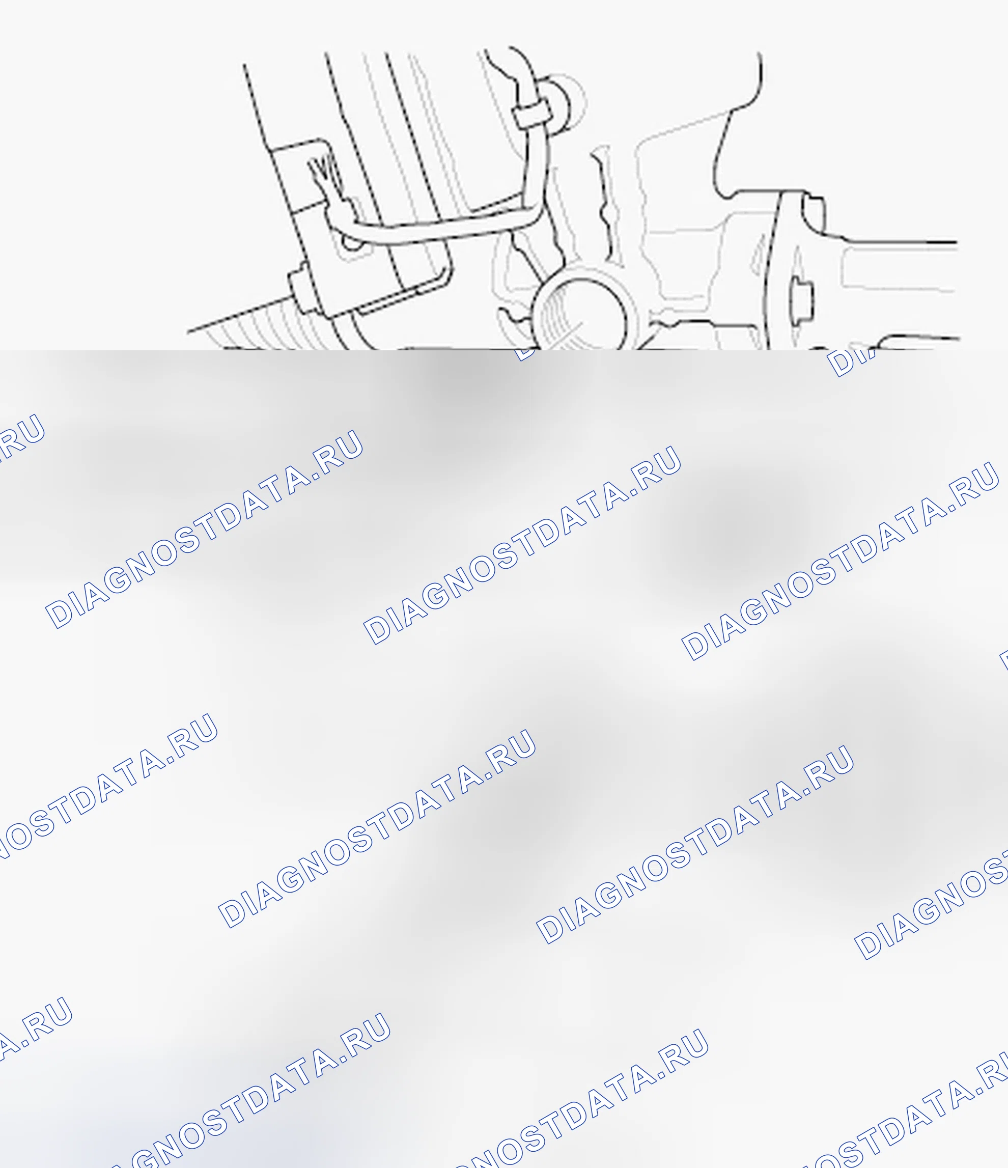 Рис. 85: Демонтаж / монтаж направляющей штатива. Honda Fit GE