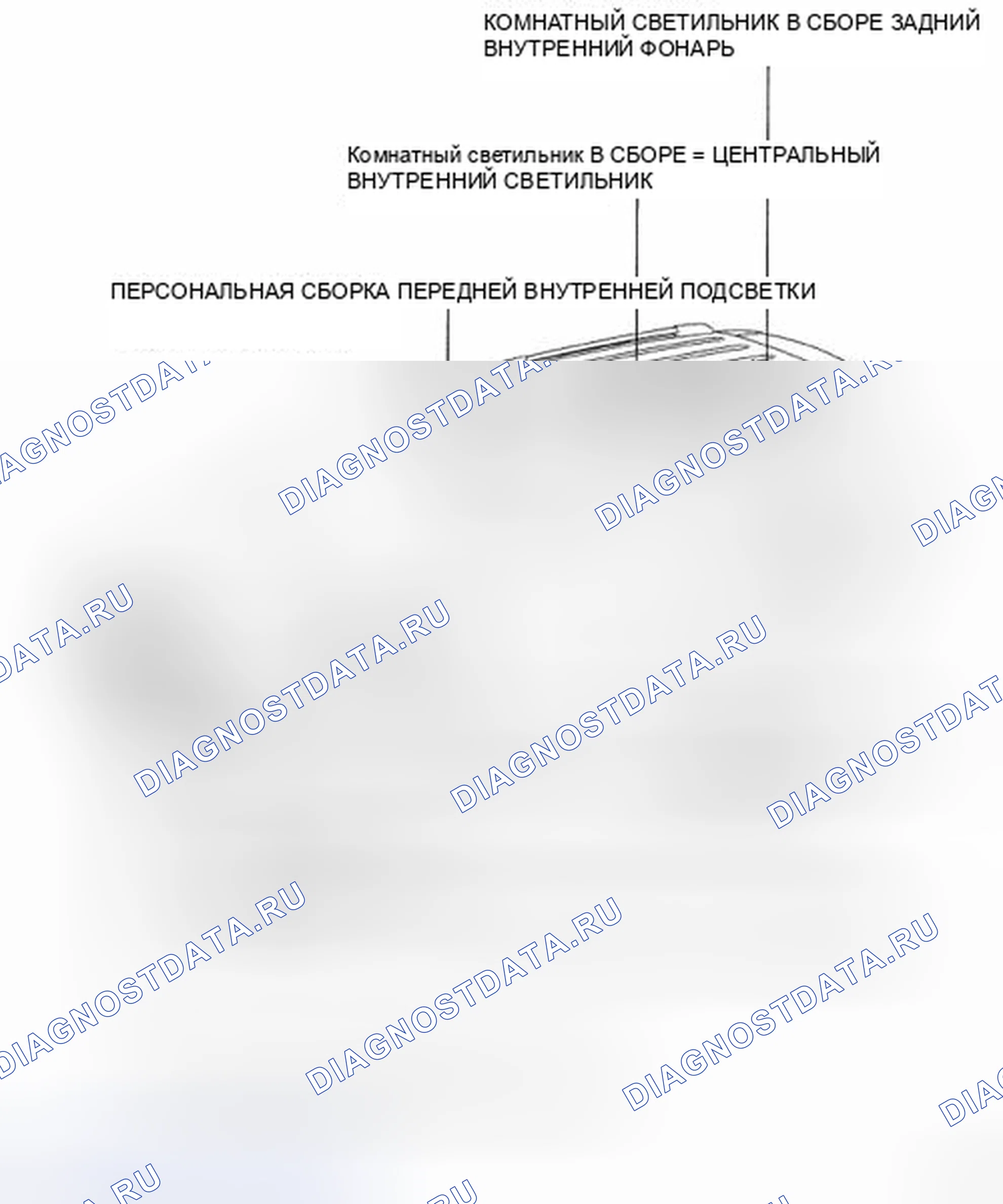Рис. 651: РАСПОЛОЖЕНИЕ ДЕТАЛЕЙ. Toyota Highlander II