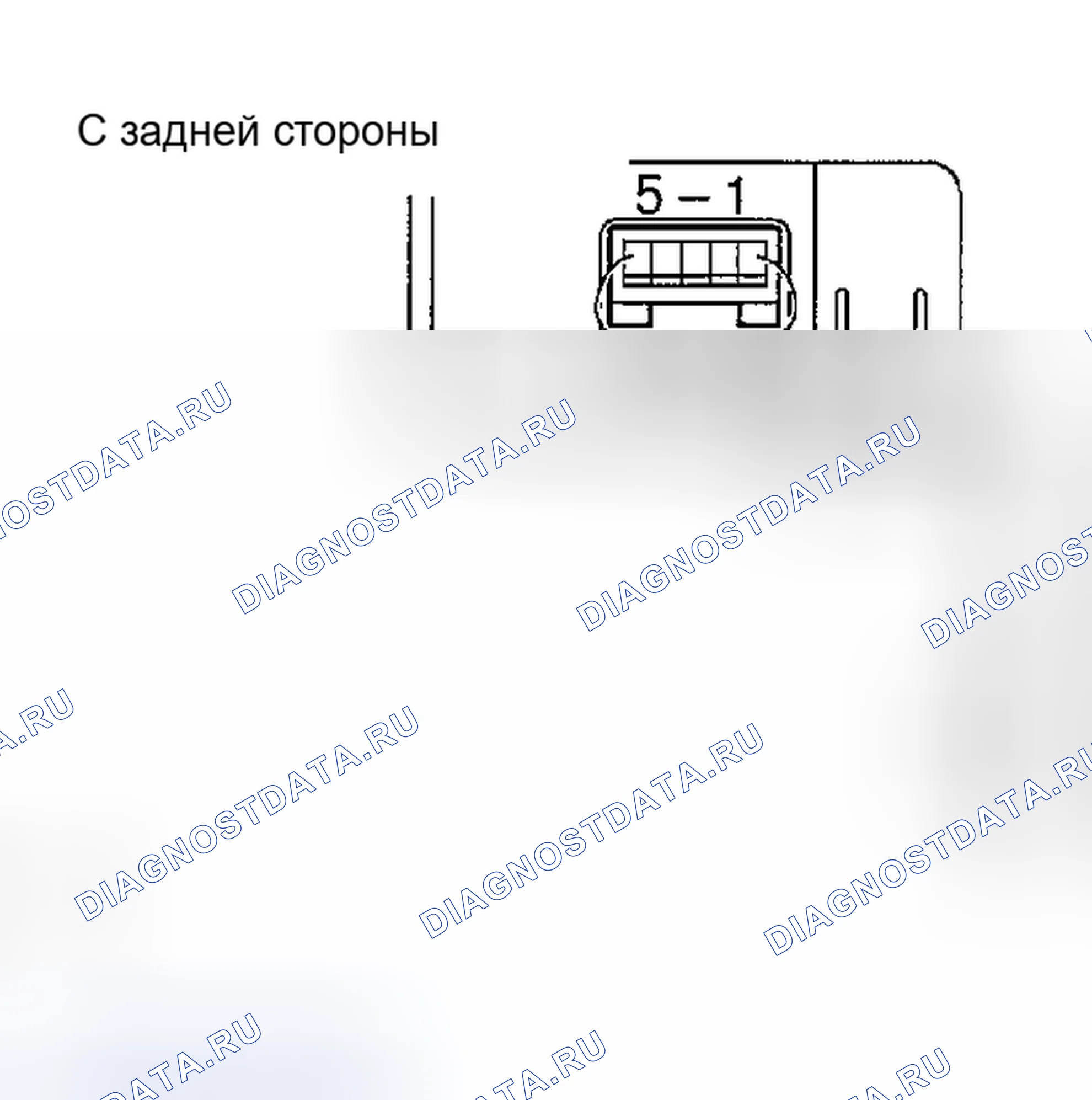 Рис. 153: Проверка цепи приемника управления замком беспроводной двери. Toyota Sequoia I
