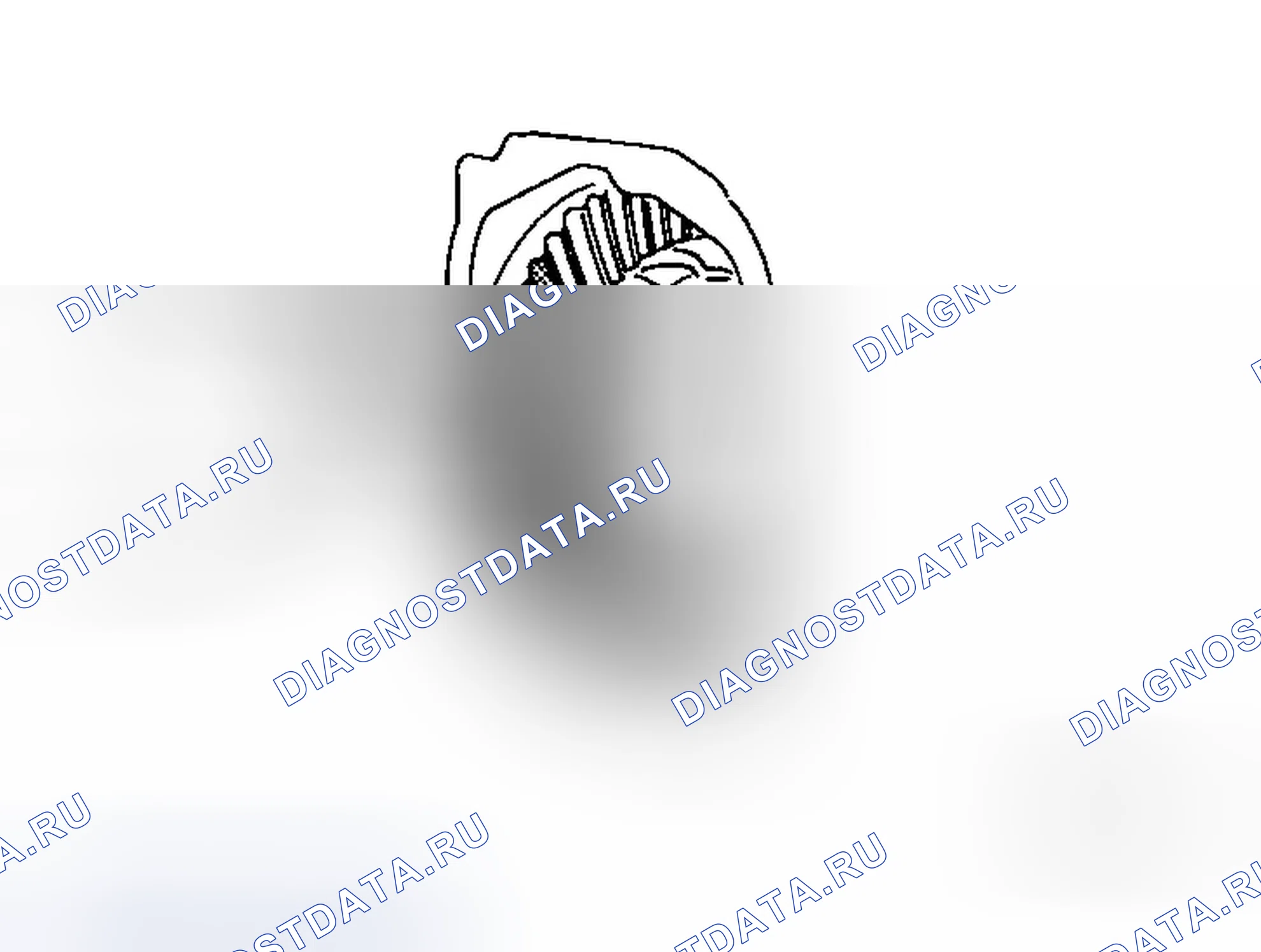 Рис. 455: ПРОВЕРКА КОНТАКТА ЗУБА. Infiniti G35 III