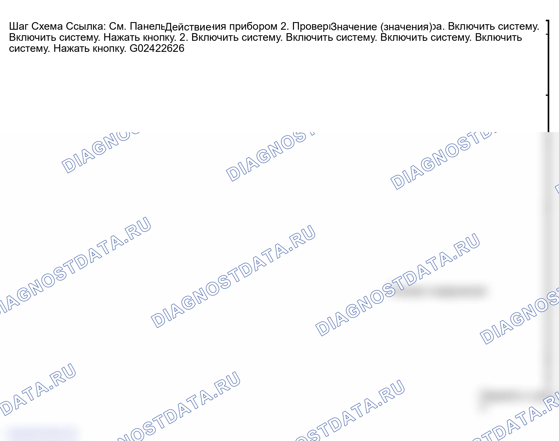 Рис. 22: Датчики панели приборов (IPC) в нерабочем состоянии. GMC Savana H2500 