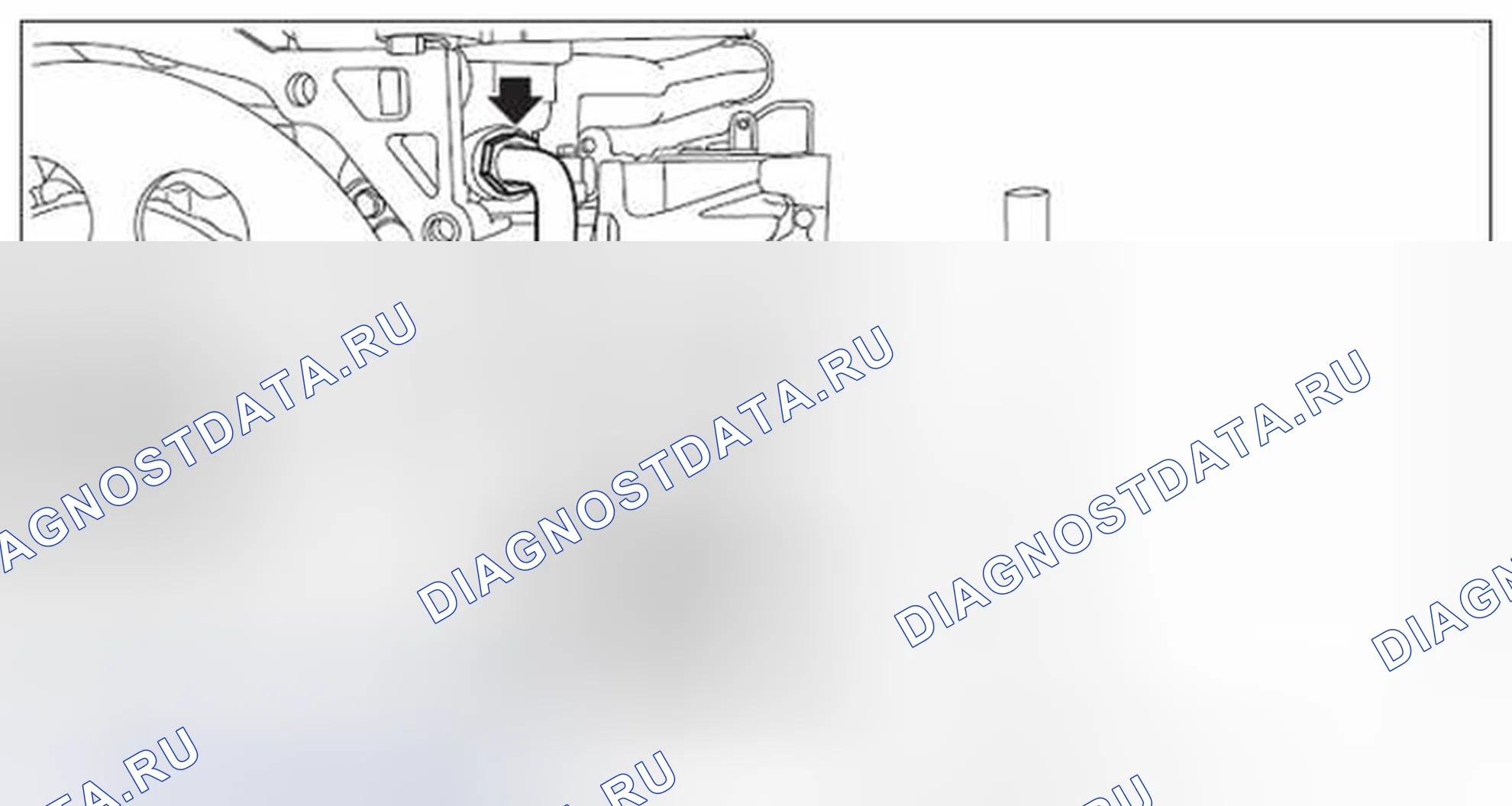 Рис. 985: ГОЛОВКА ЦИЛИНДРОВ ПРАВАЯ. Subaru Impreza WRX GE рестайлинг