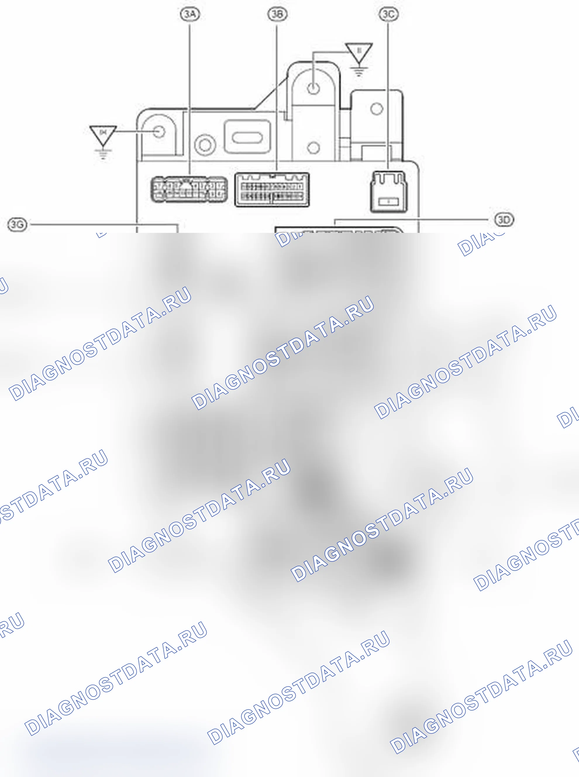 Рис. 325: Сторона капота J/B RH (1 из 6). Toyota Land Cruiser 100 рестайлинг 2
