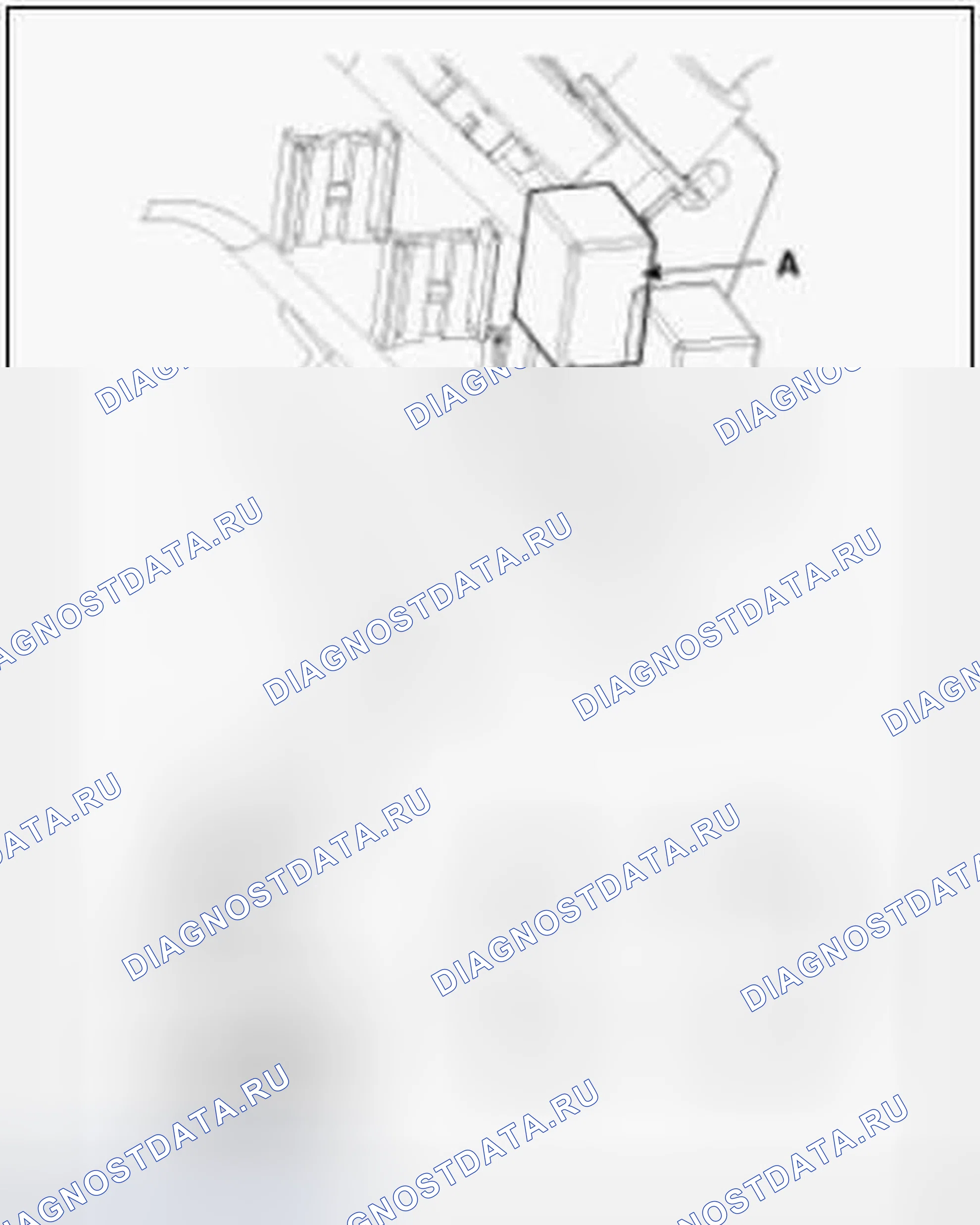 Рис. 18: Испытание реле питания (тип B). Hyundai Sonata VI