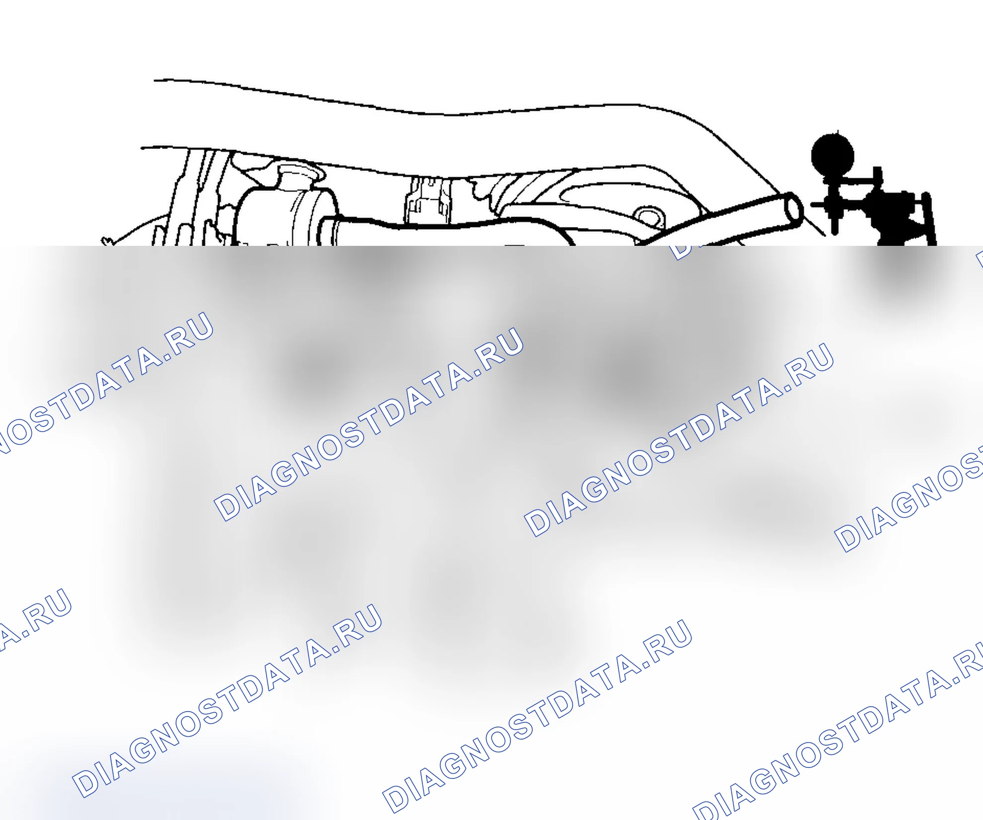 Рис. 177: Испытание клапана продувки канистры EVAP. Acura RSX I