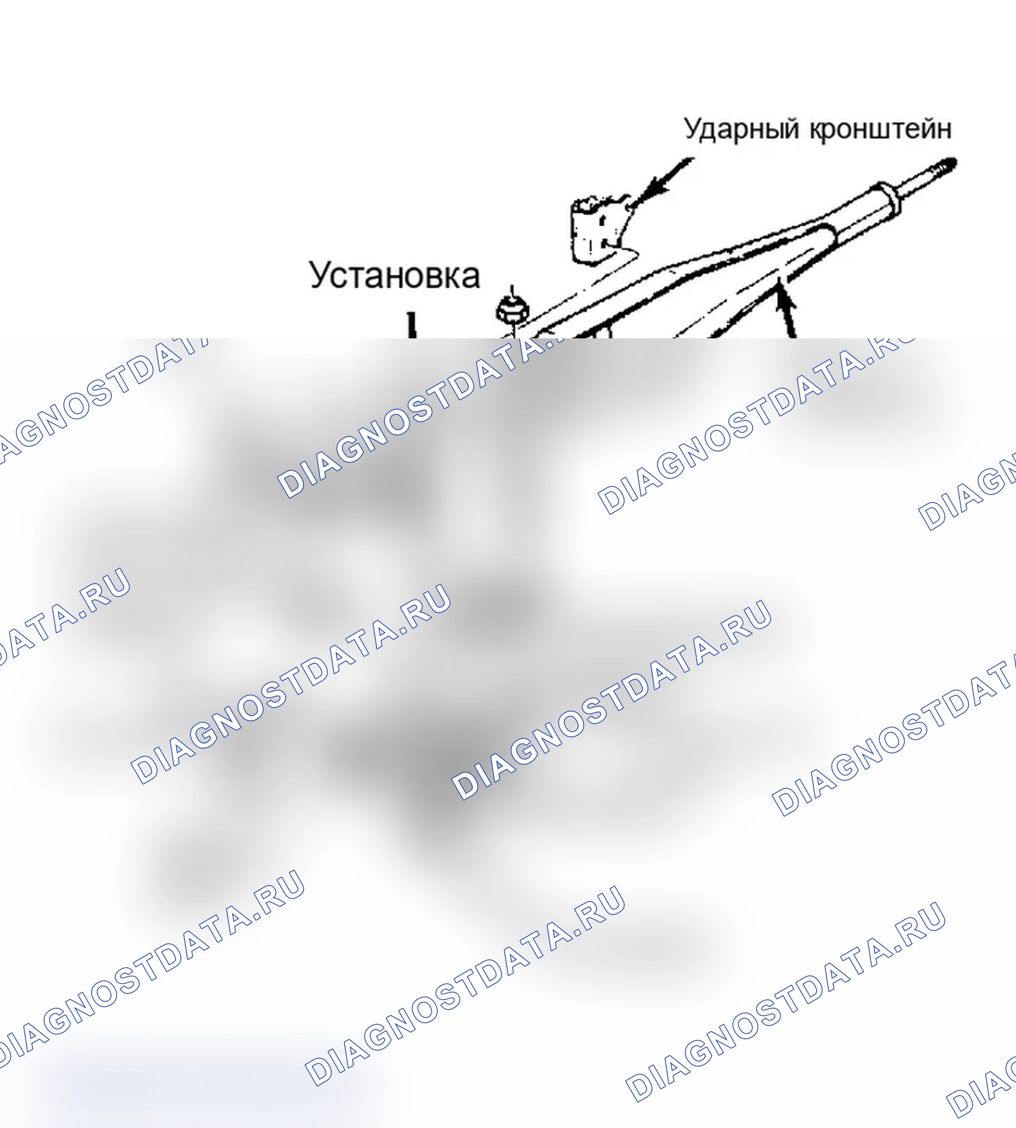 Рис. 4: Идентификация деталей подвески Показаны модели фургонов, за исключением E250/350 шпинделя.. Ford Club Wagon E350 