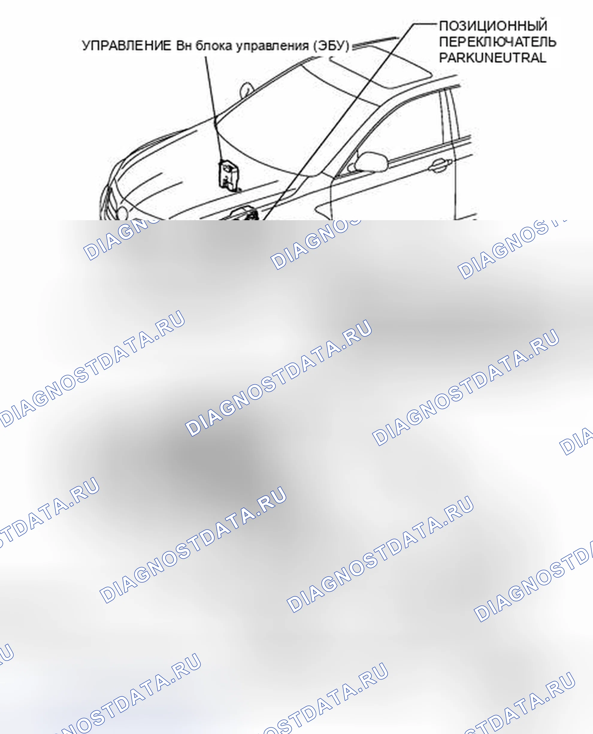 Рис. 273: ИЛЛЮСТРАЦИЯ. Toyota Camry XV40 рестайлинг