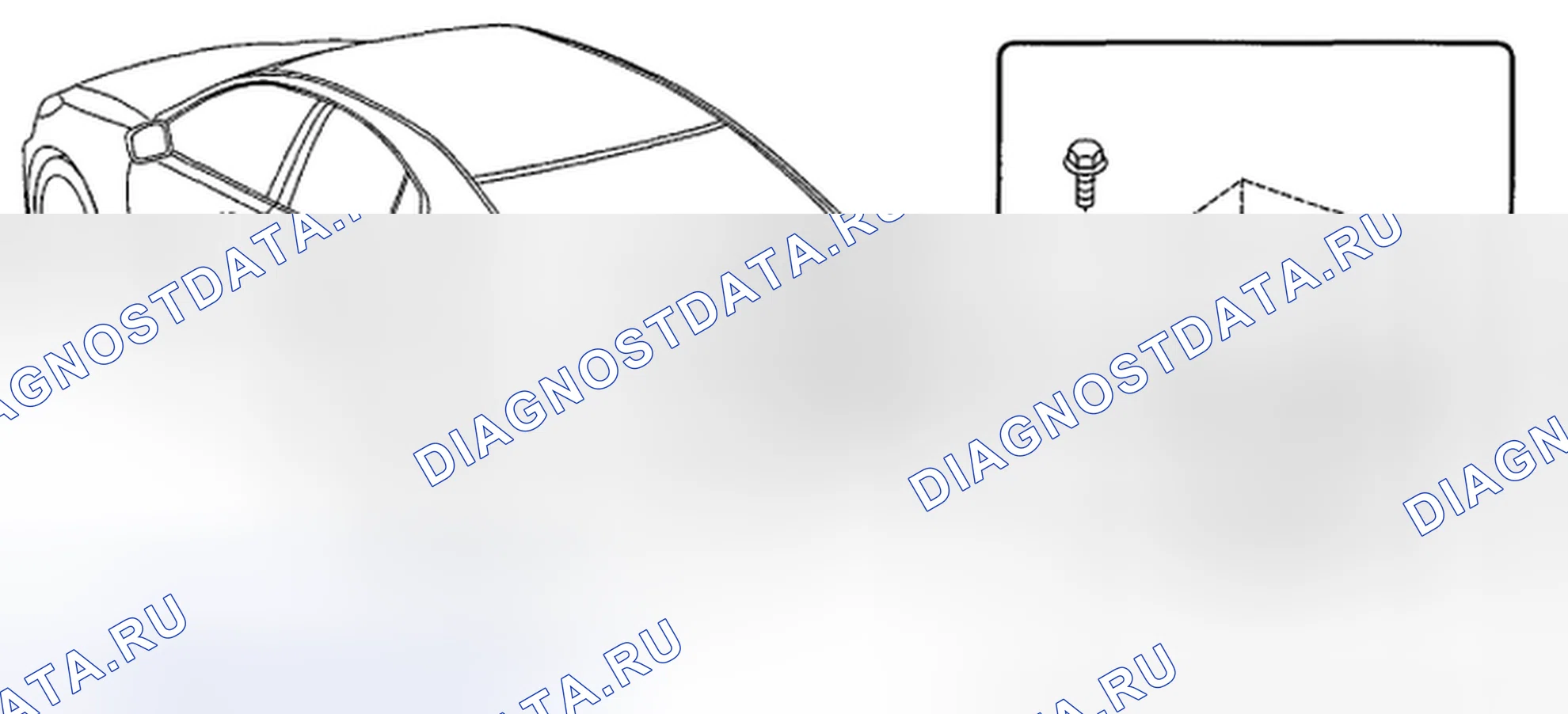 Рис. 65: МОДЕЛЬ СЕДАНА. Subaru Outback BR