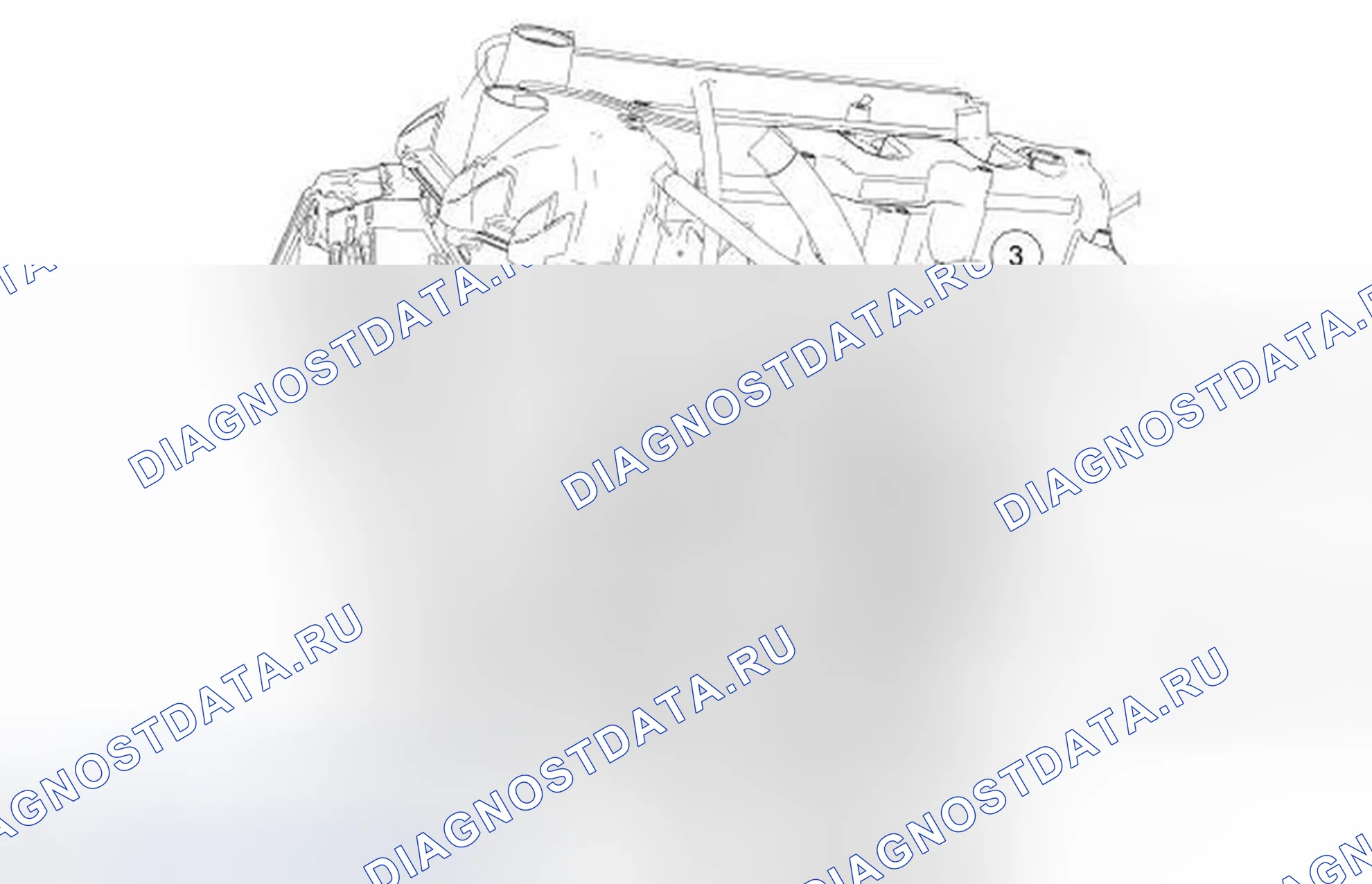 Рис. 12: Генератор - 3.0L. Ford Fusion I рестайлинг